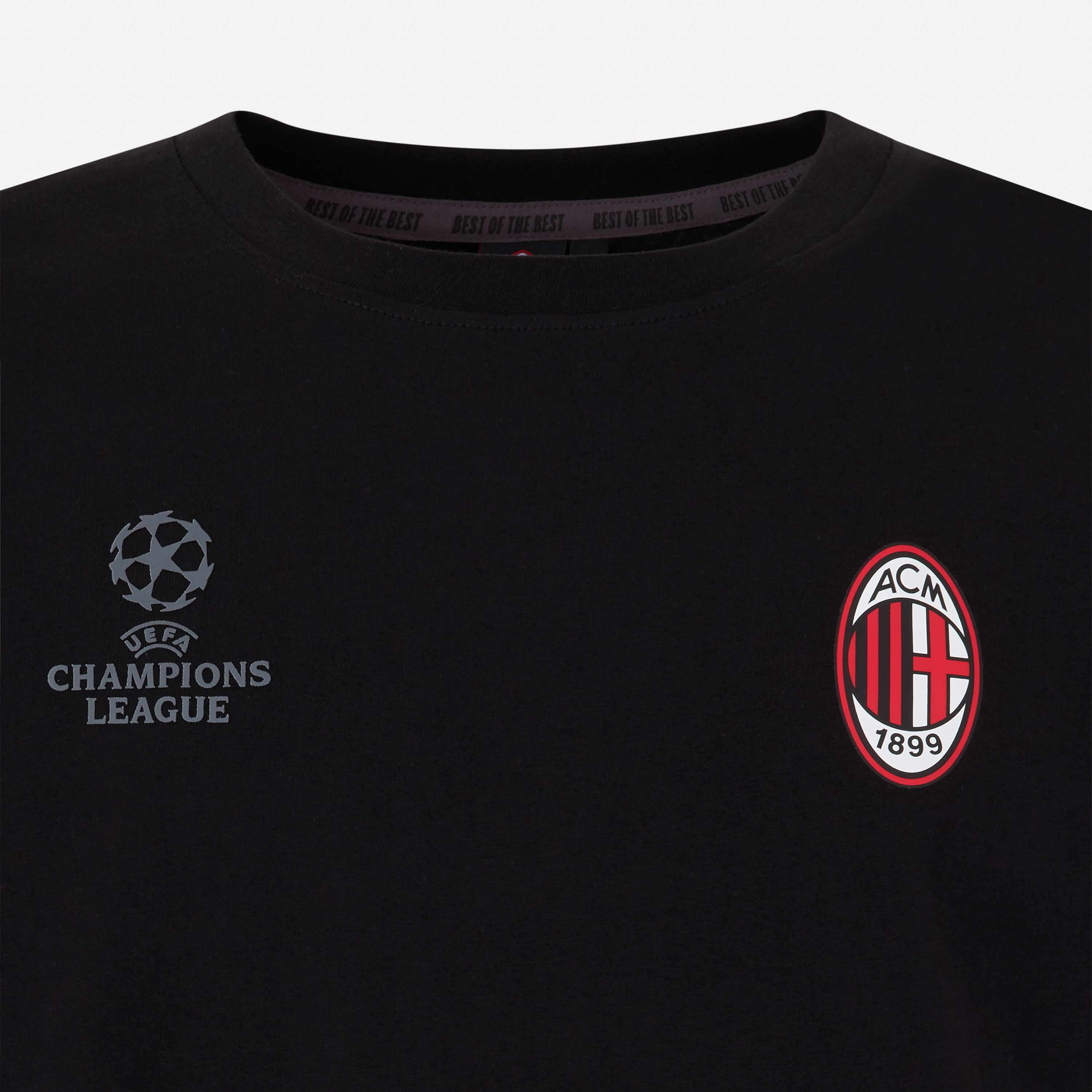 T-SHIRT MILAN CON STAMPA CHAMPIONS LEAGUE - Image 3