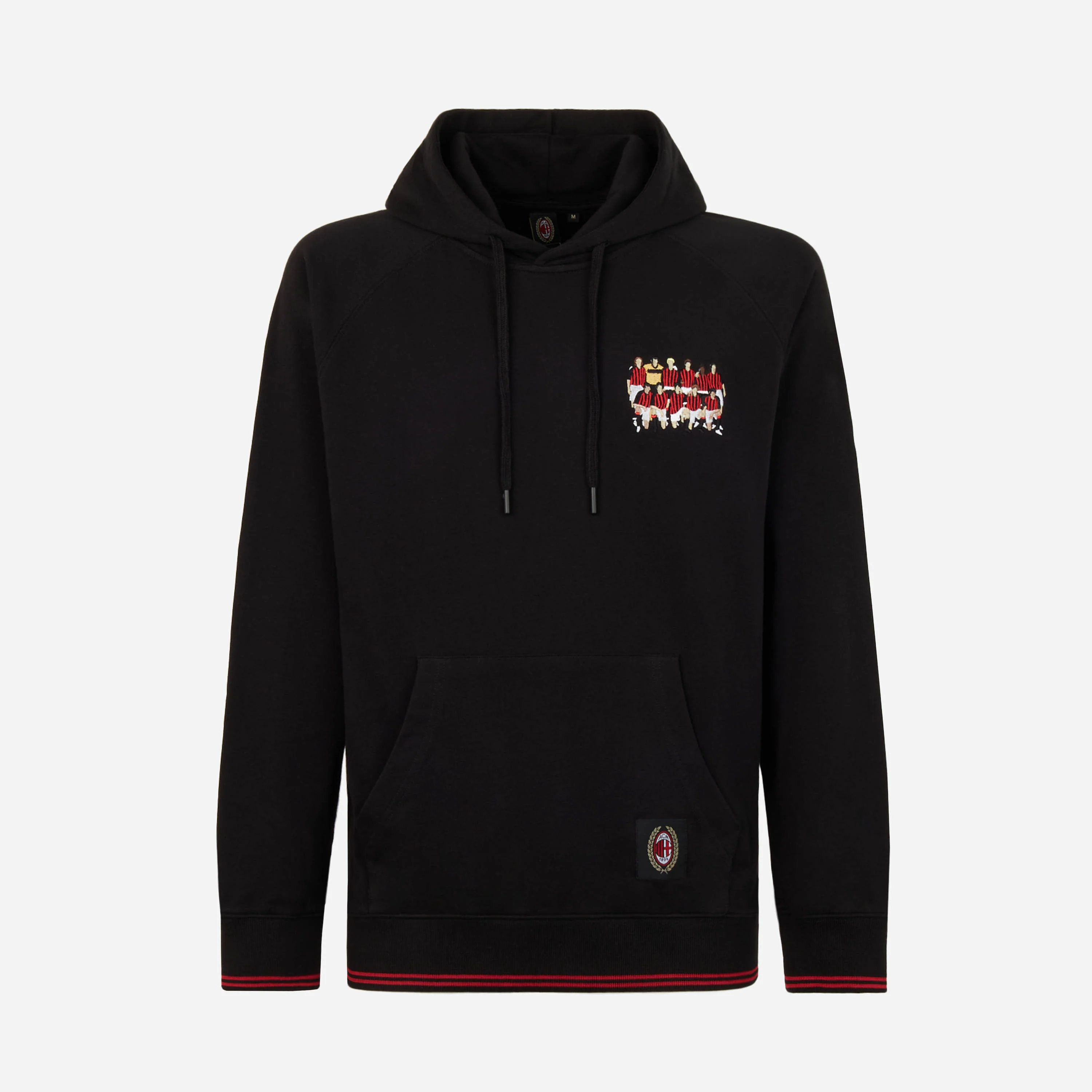 FELPA RICAMATA MILAN COPPA ITALIA RETRO COLLECTION 2003