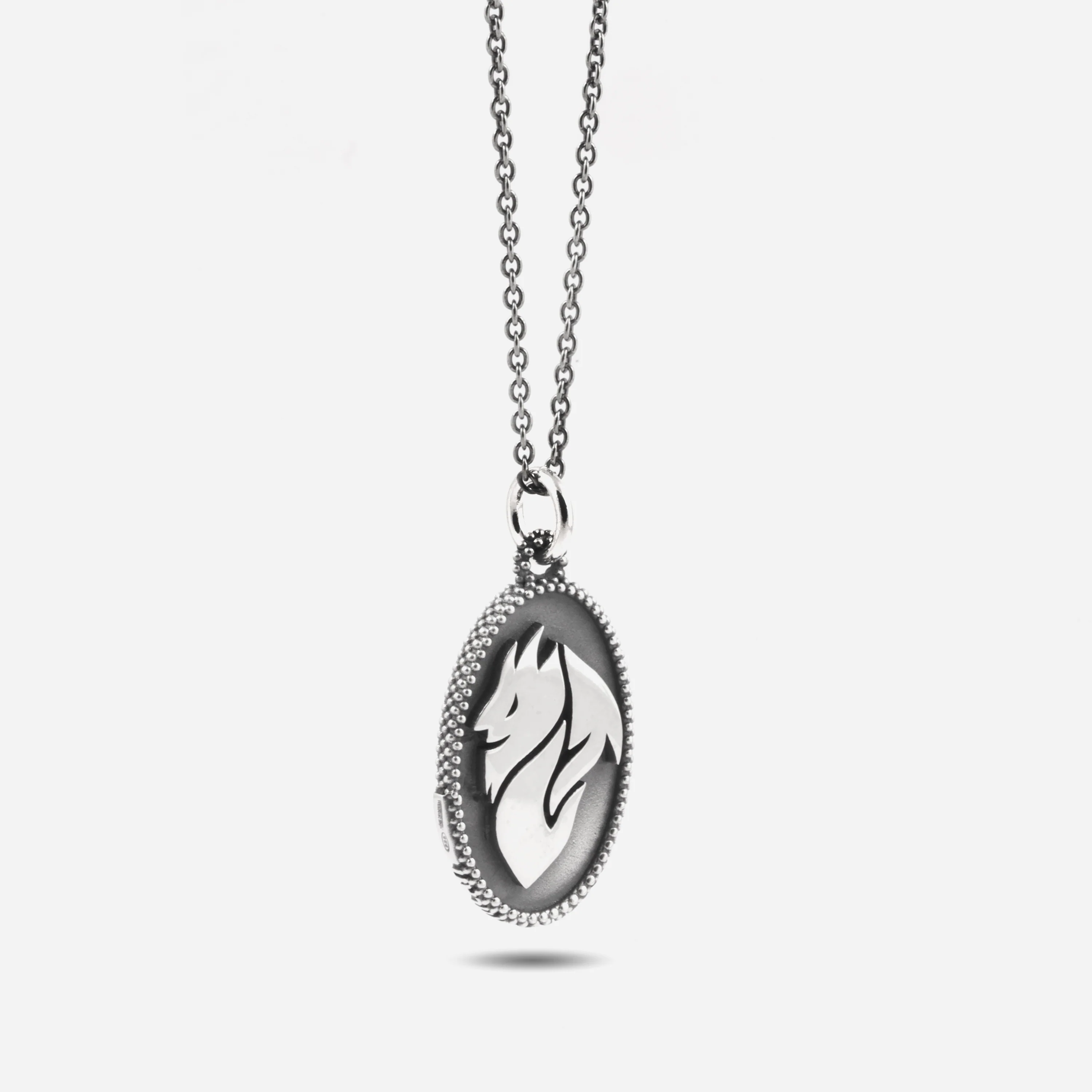 NOVE25 X MILAN - COLLANA ARGENTO STEMMA