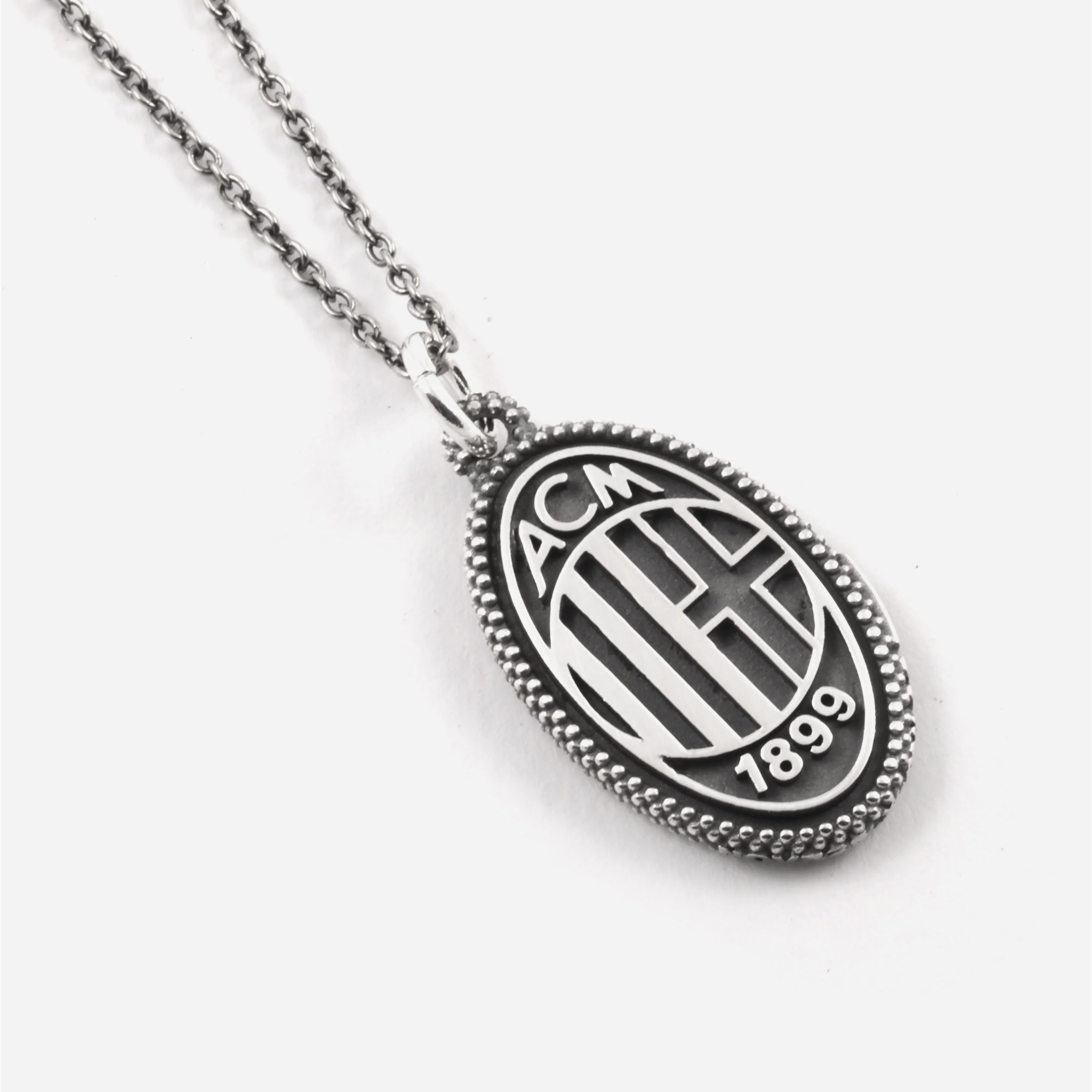 NOVE25 X MILAN - COLLANA ARGENTO STEMMA - Image 4