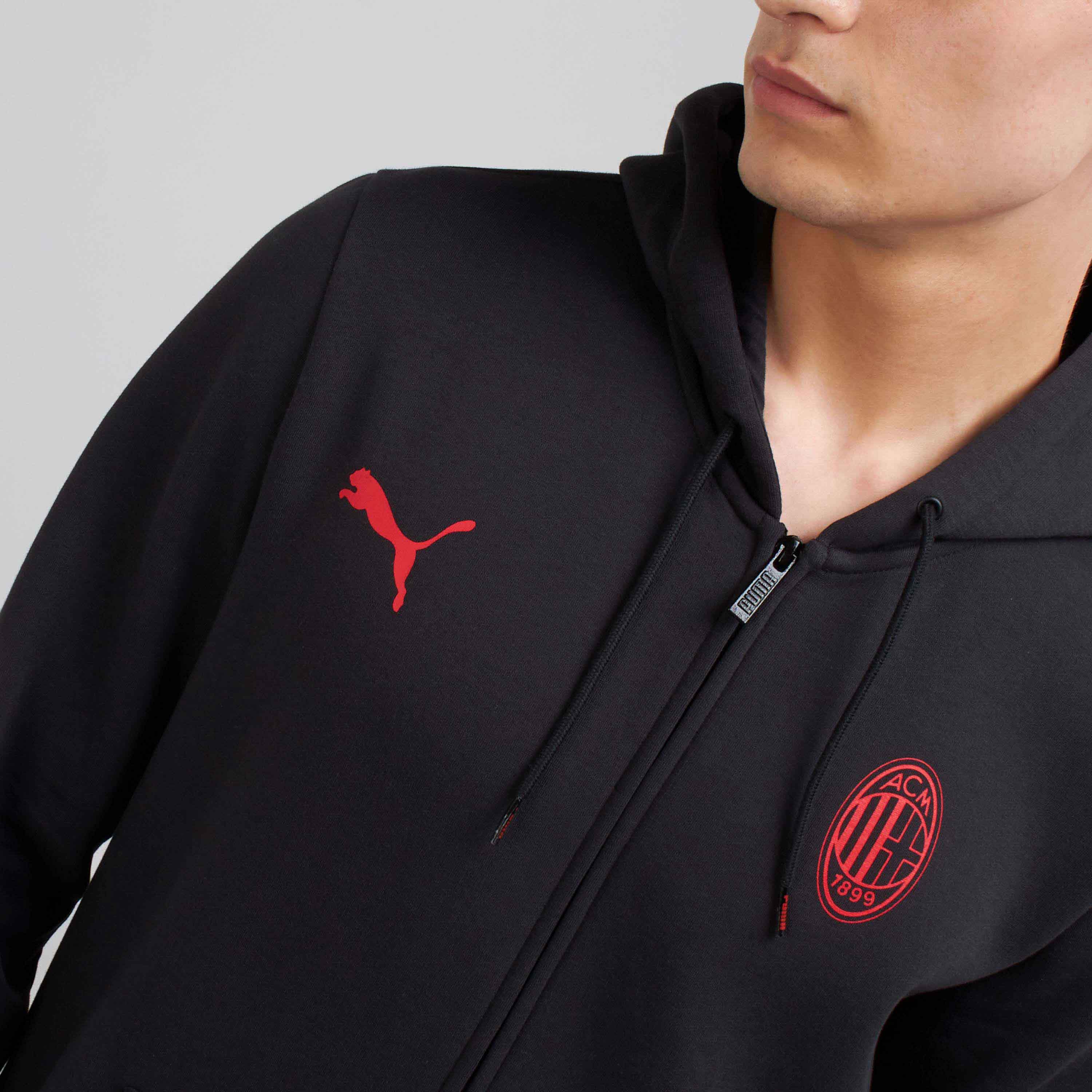 FELPA CON ZIP MILAN ESSENTIAL NERA - Image 6