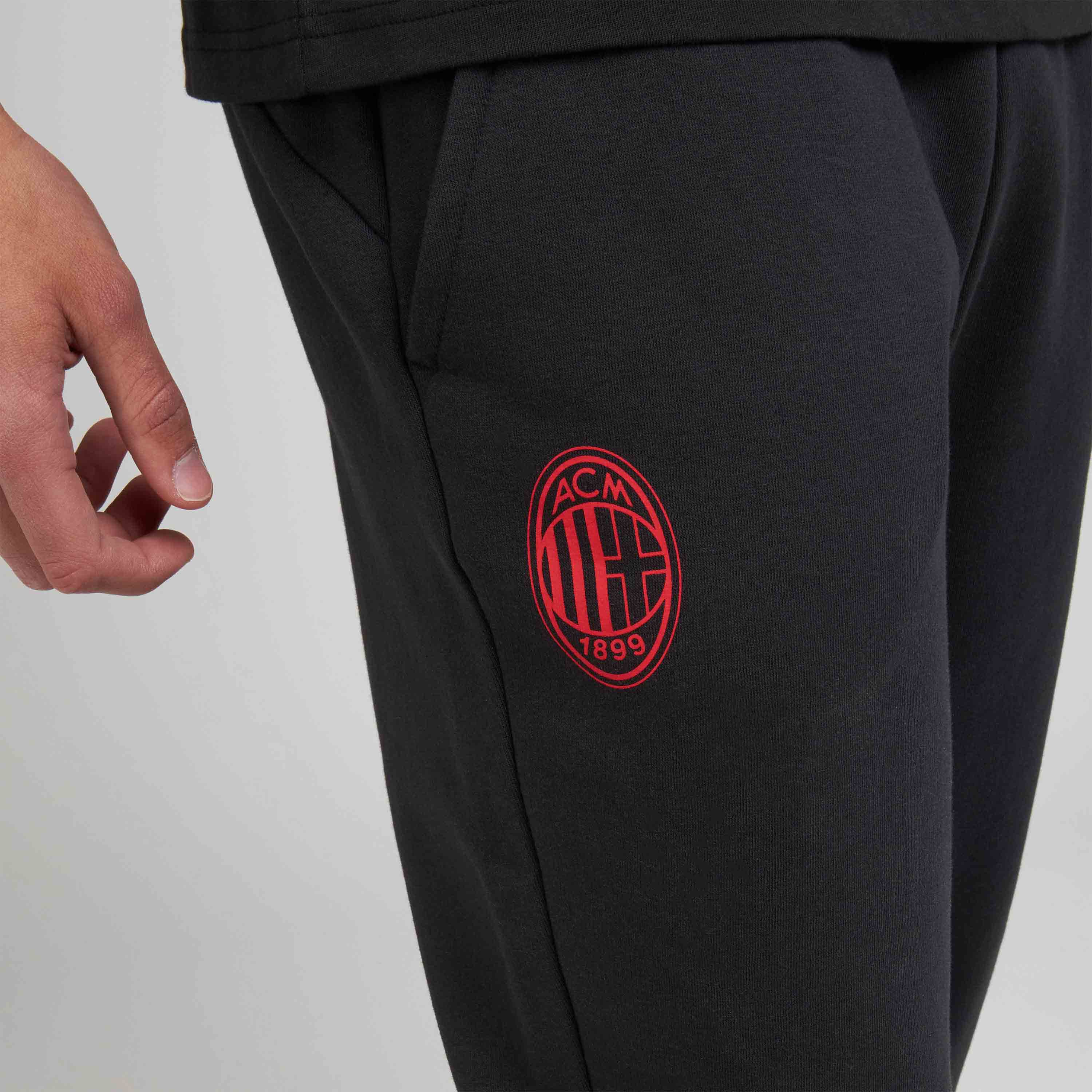 PANTALONI MILAN ESSENTIAL NERI - Image 6