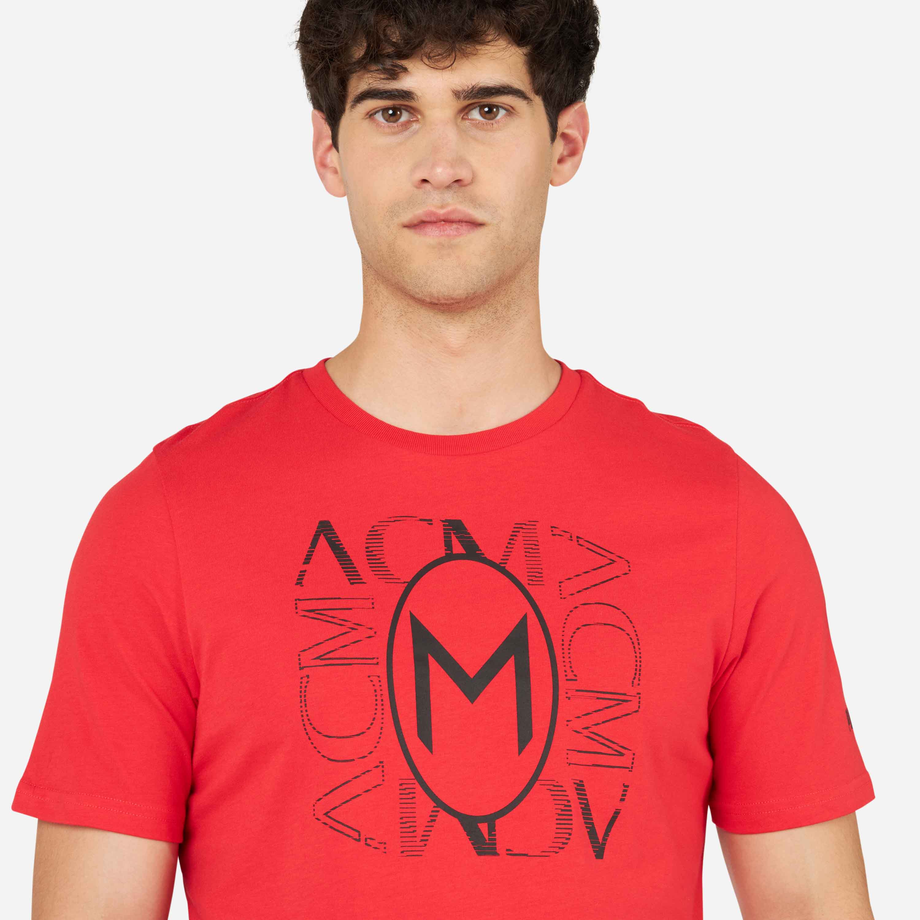 T-SHIRT CON GRAFICA MILAN FOOTBALL CORE - Image 6