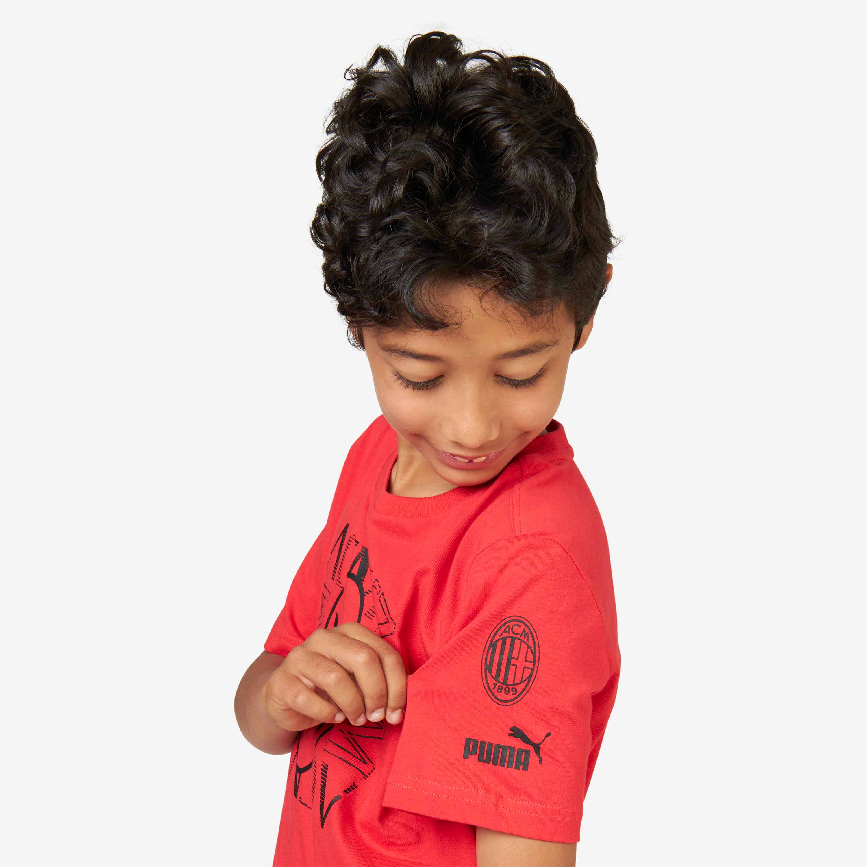 T-SHIRT MILAN BAMBINO CON STAMPA FRONTALE FOOTBALL CORE - Image 7