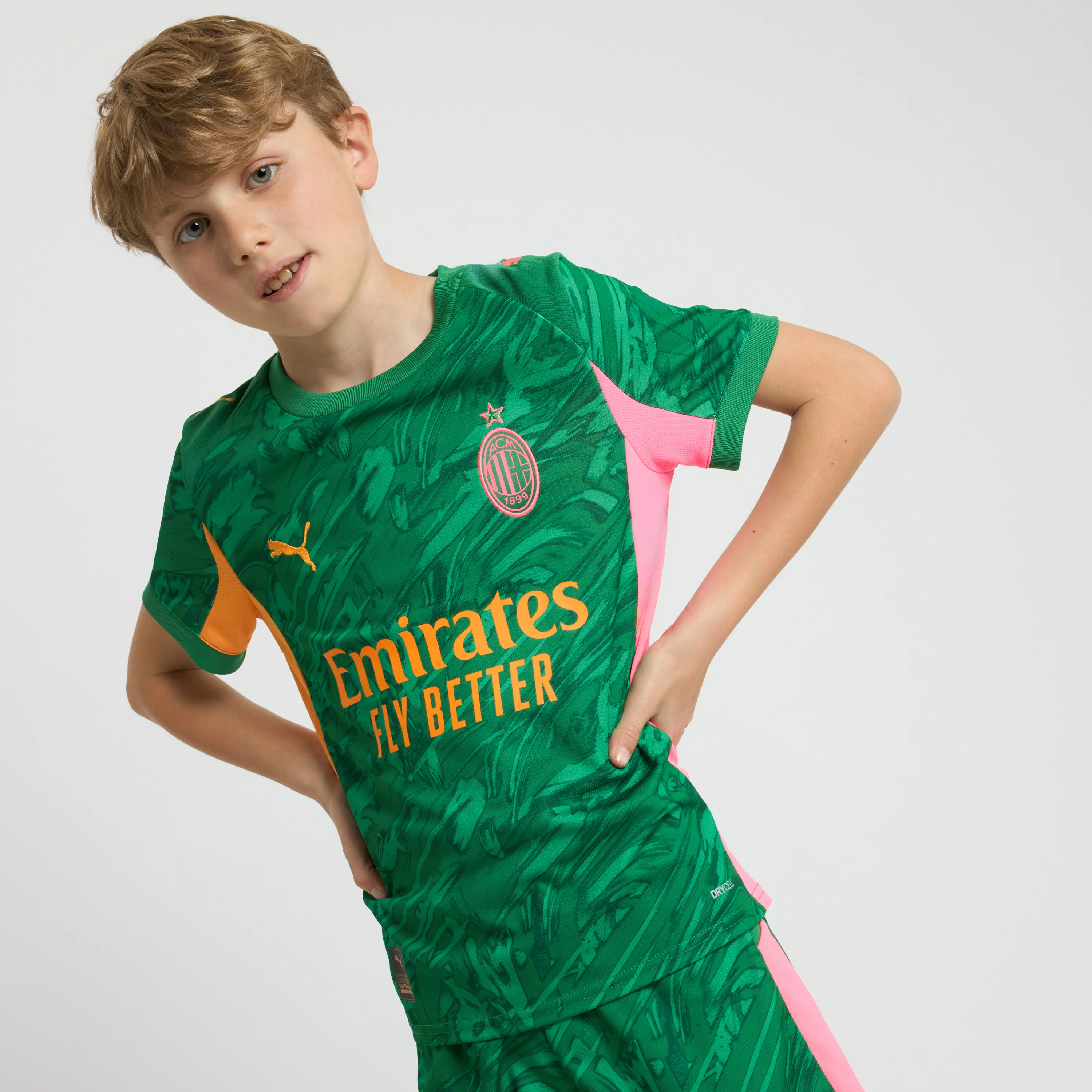 MAGLIA MILAN PORTIERE BAMBINO THIRD 2025/26 - Image 3
