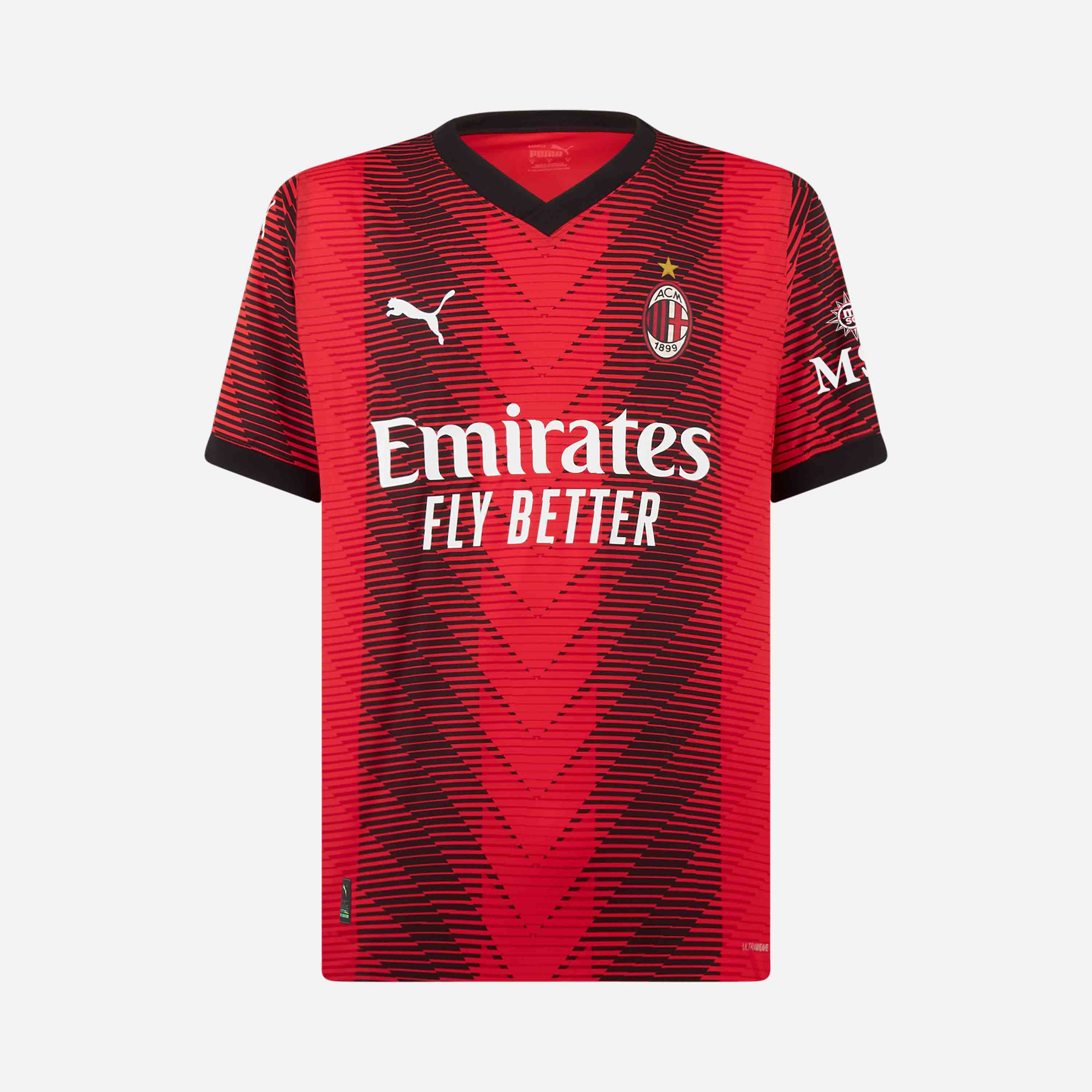 MAGLIA MILAN GARA HOME AUTHENTIC 2023/24 - KJAER 24