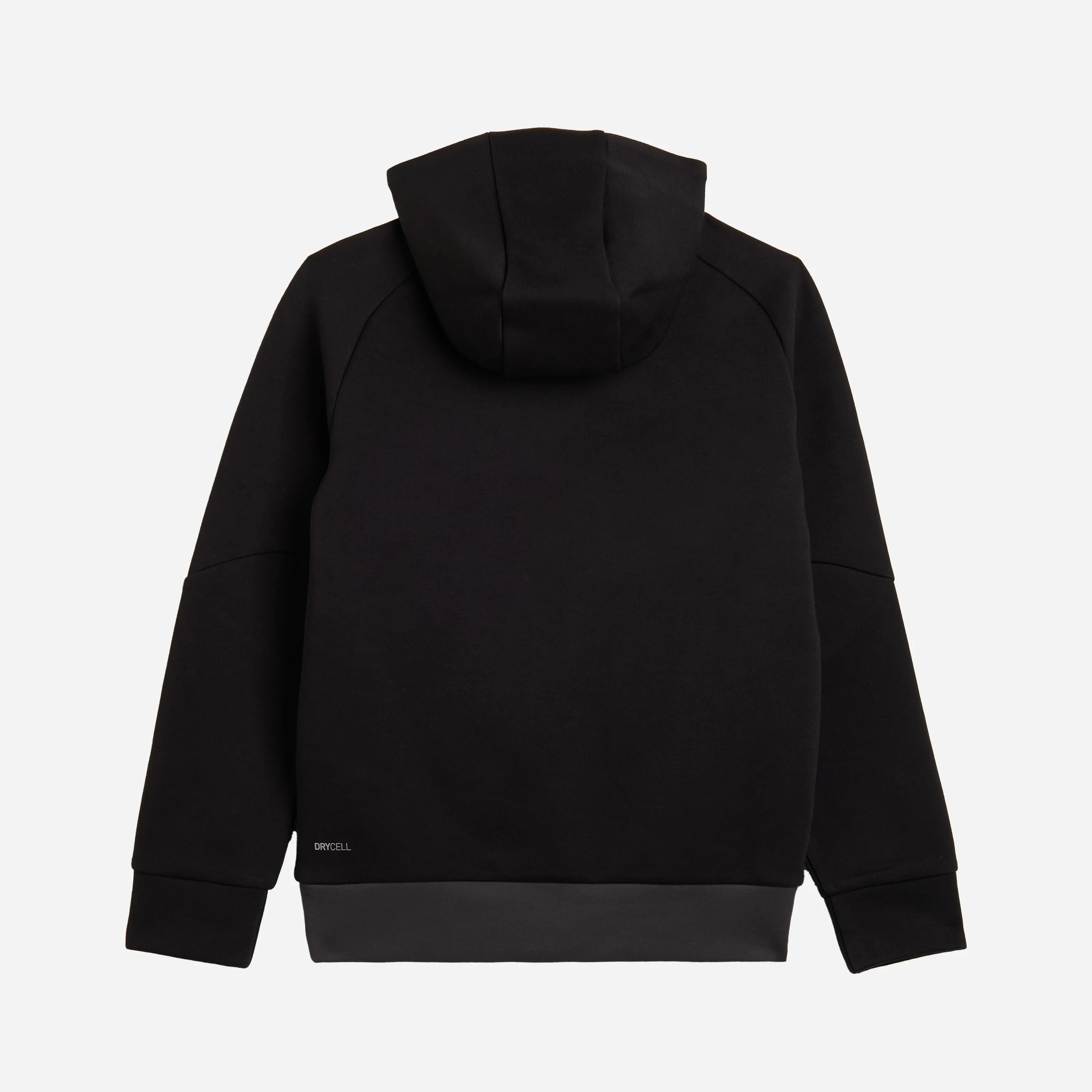 FELPA NERA BAMBINO MILAN PUMATECH 2025/26 CON ZIP E CAPPUCCIO - Image 2