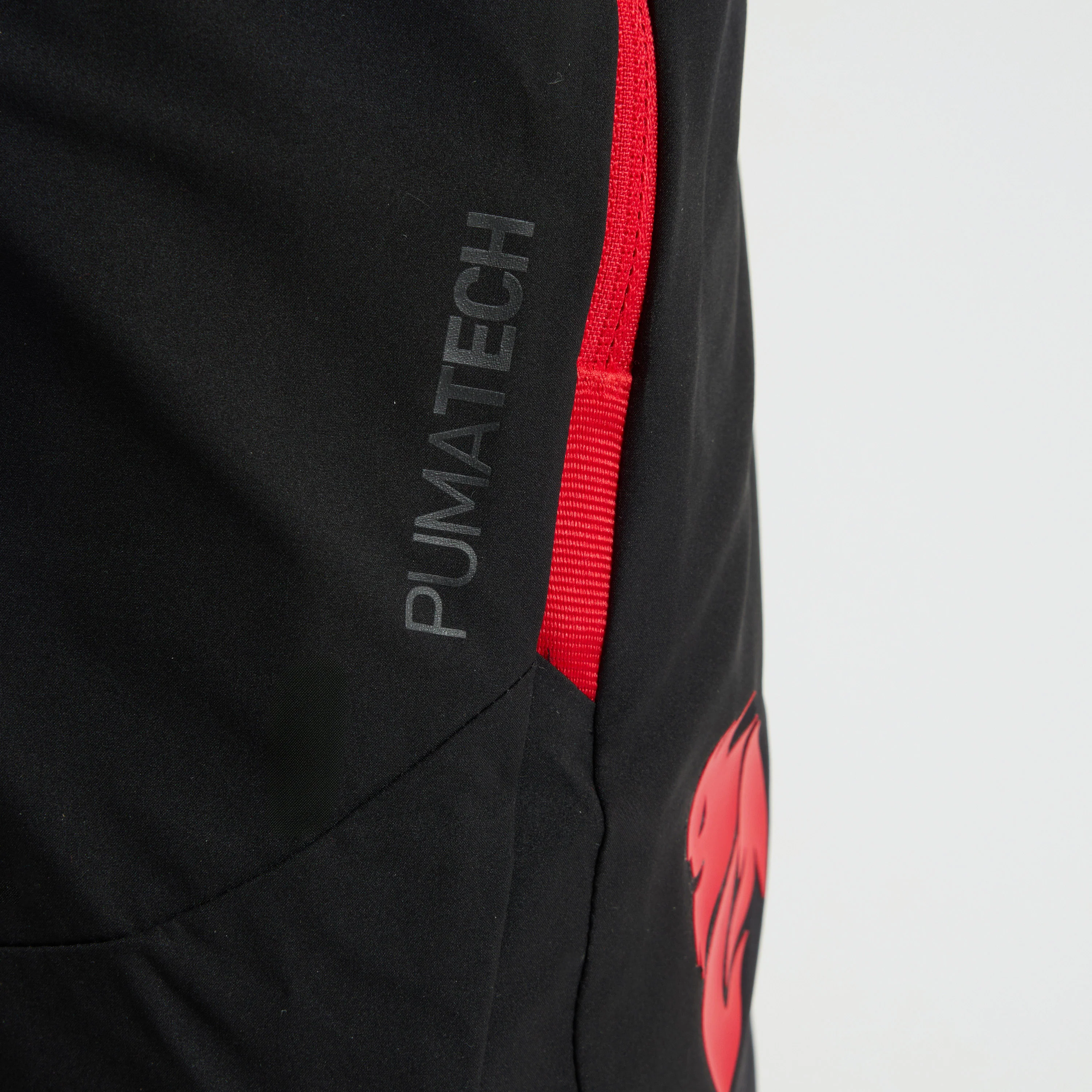 PANTALONCINI NERI BAMBINO MILAN PUMATECH 2025/26 CON TASCHE - Image 6