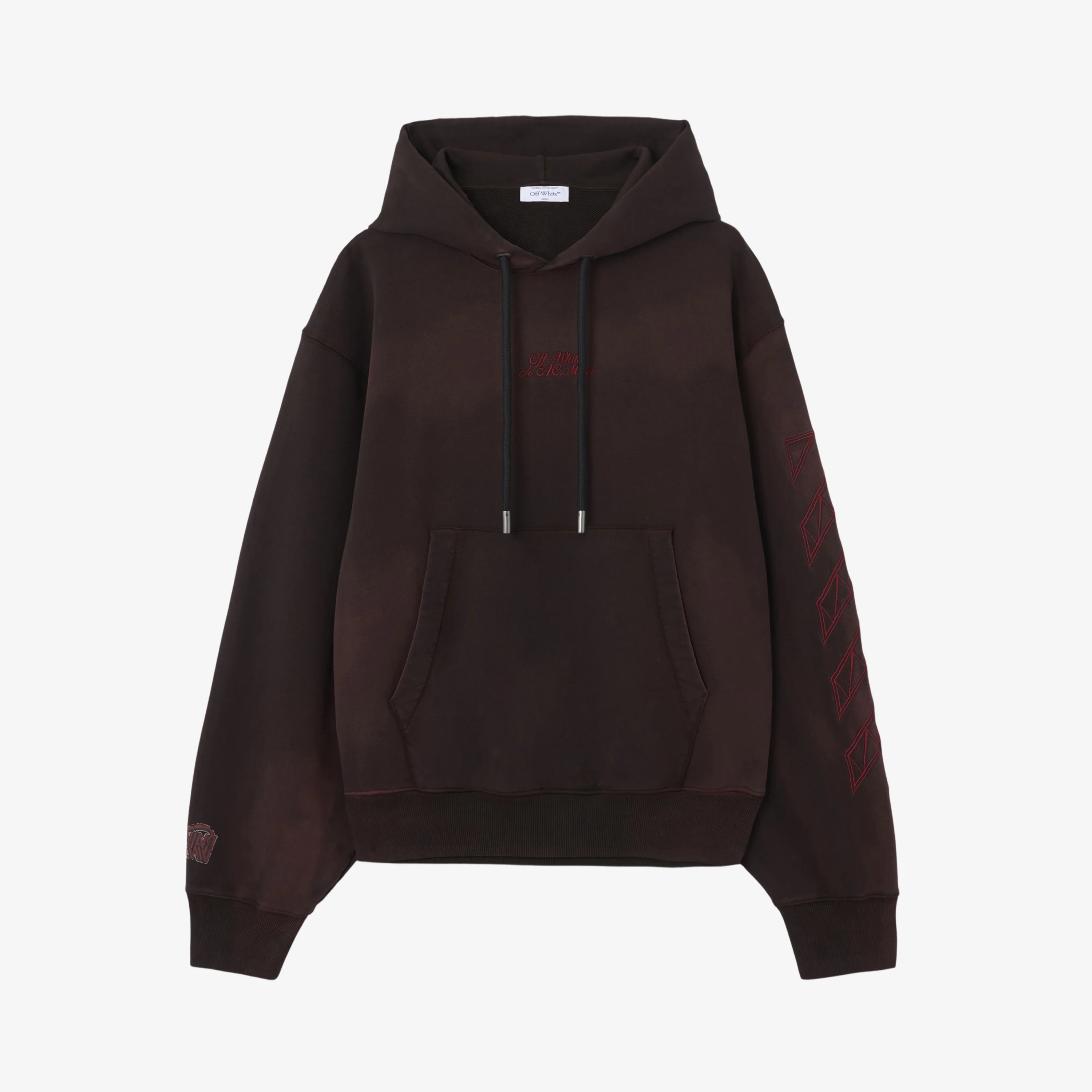FELPA CON CAPPUCCIO OFF-WHITE™ C/O AC MILAN