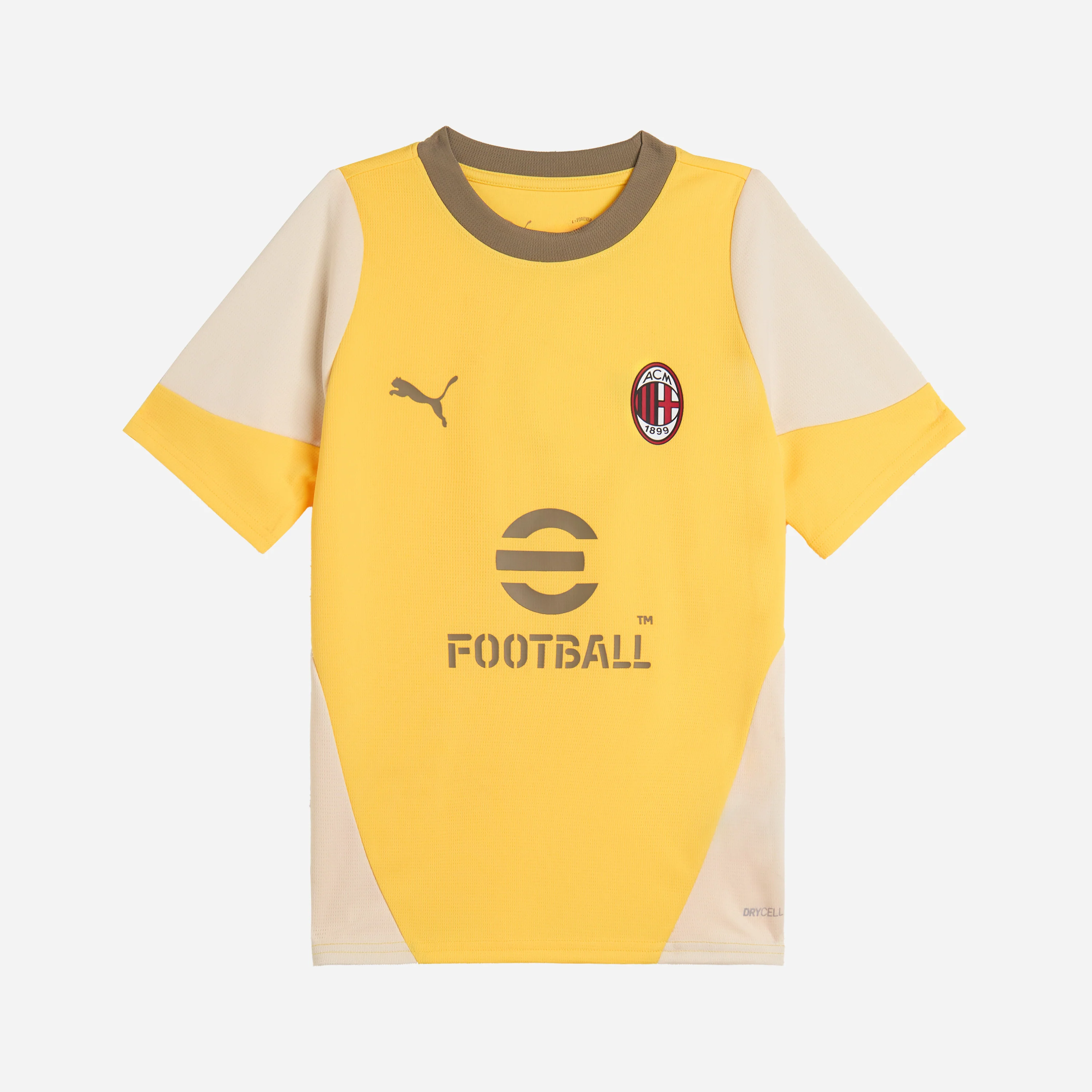 MAGLIA GIALLA BAMBINO MILAN TRAINING 2025/26