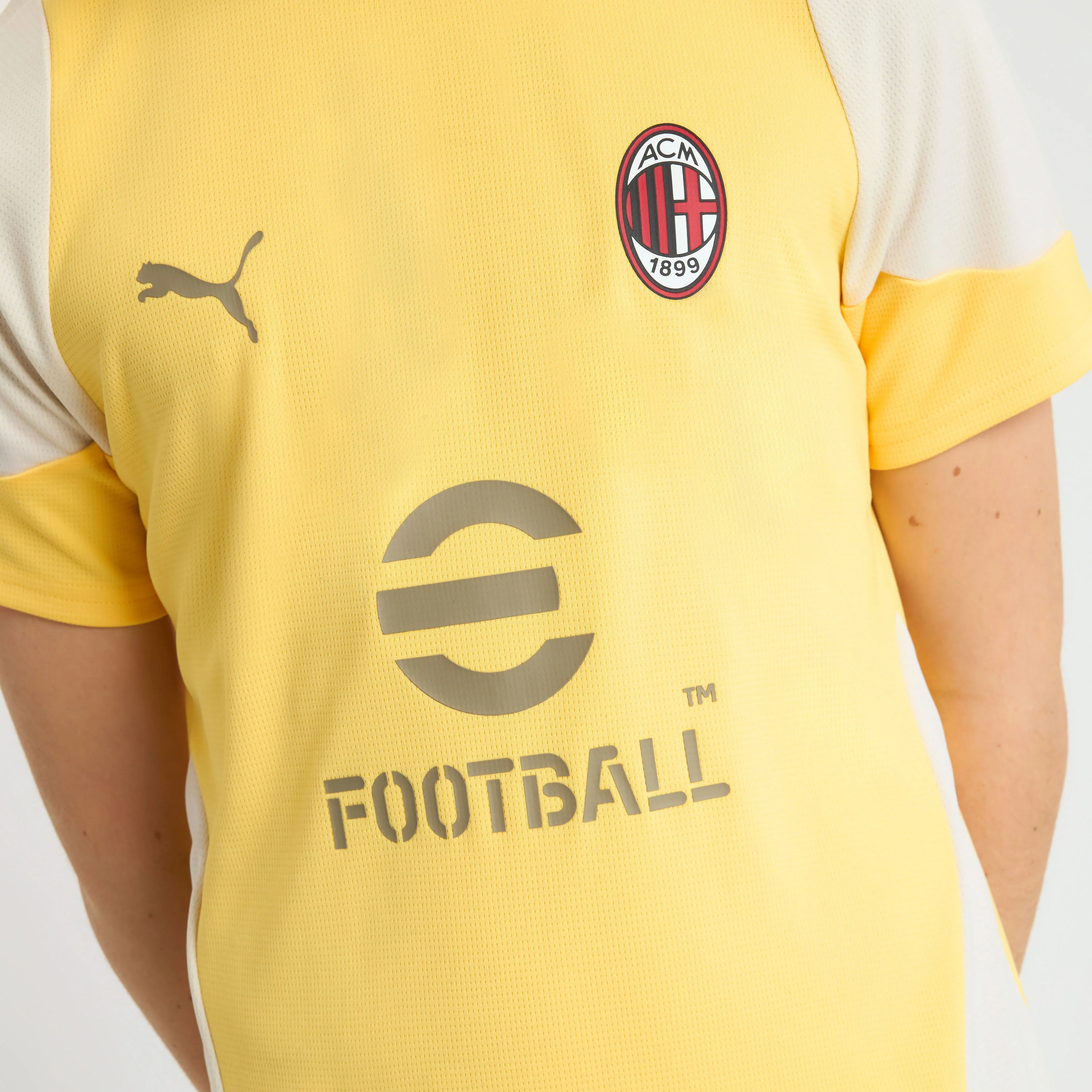 MAGLIA GIALLA BAMBINO MILAN TRAINING 2025/26 - Image 6