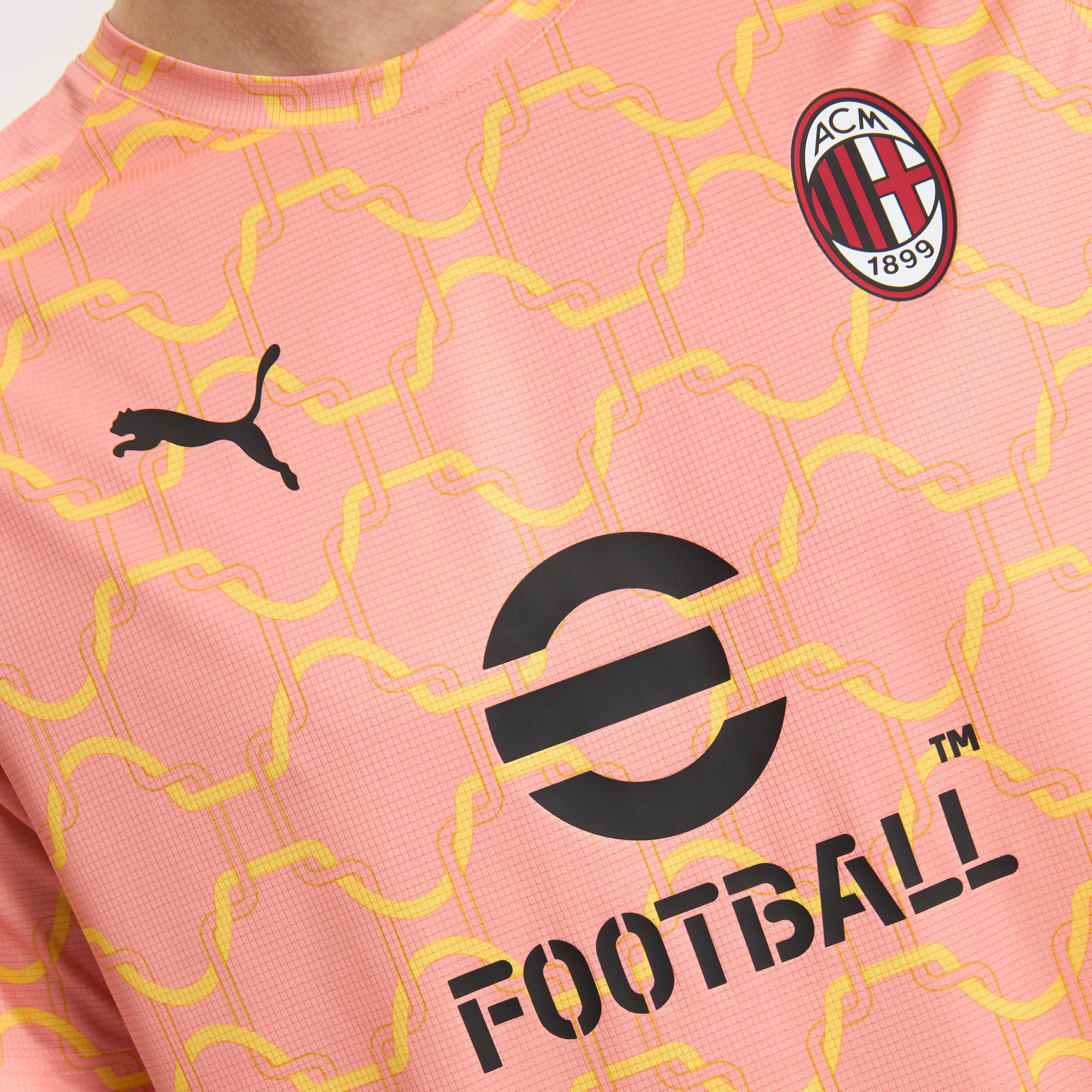 MAGLIA MILAN PREMATCH ROSA 2025/26 - Image 7