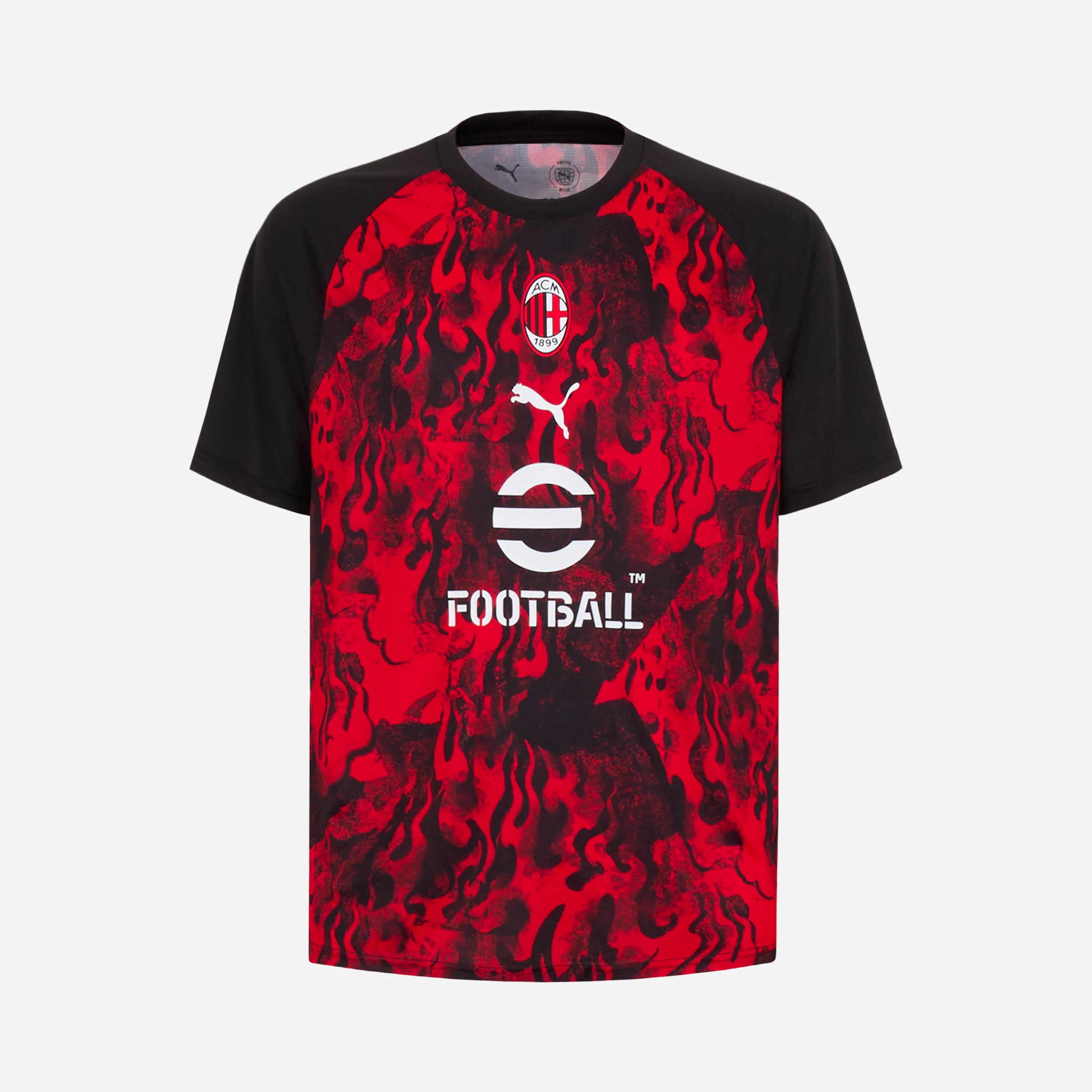 MAGLIA MILAN PREMATCH ROSSA E NERA 2025/26