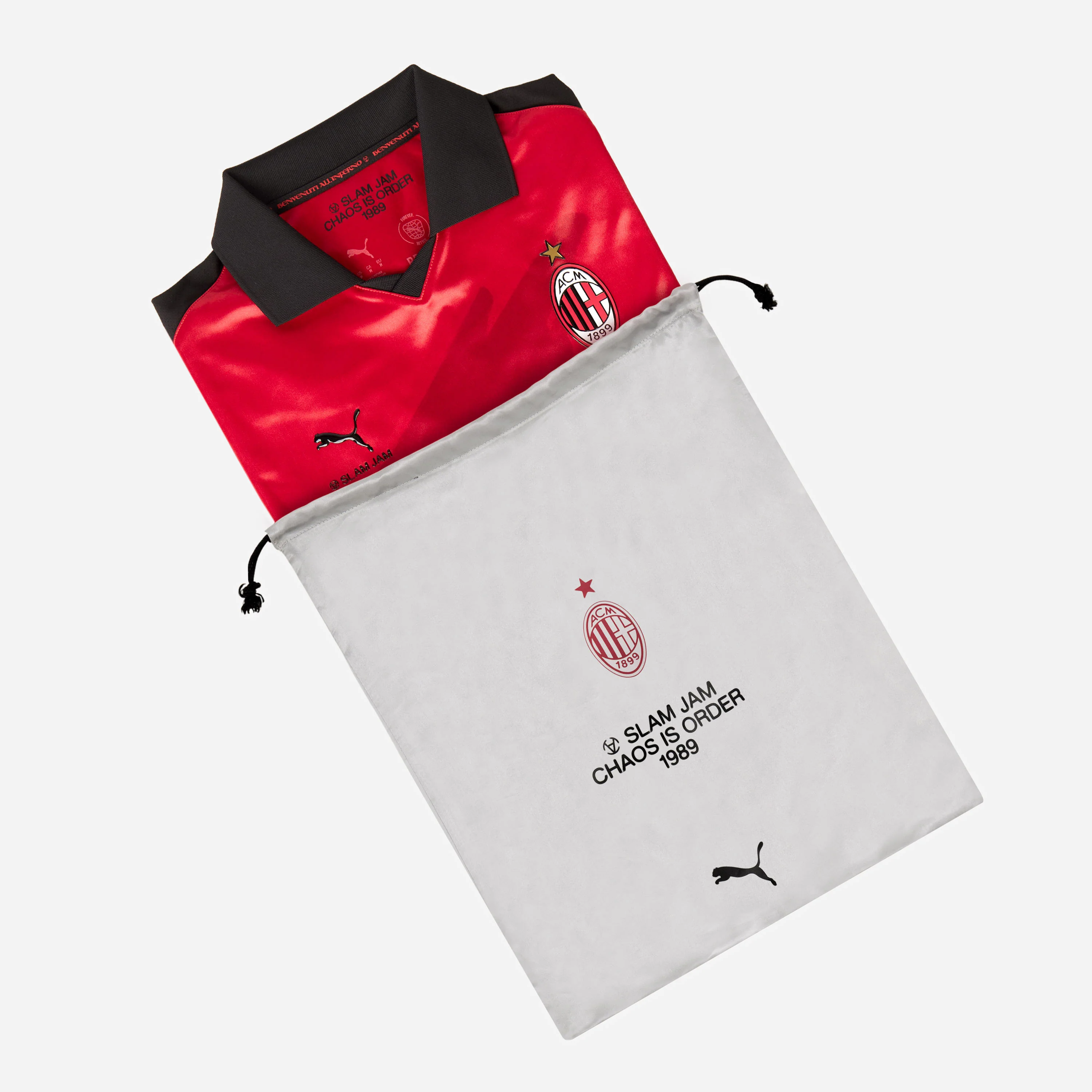 MAGLIA ROSSA EDIZIONE LIMITATA PUMA X AC MILAN X SLAM JAM - Image 15