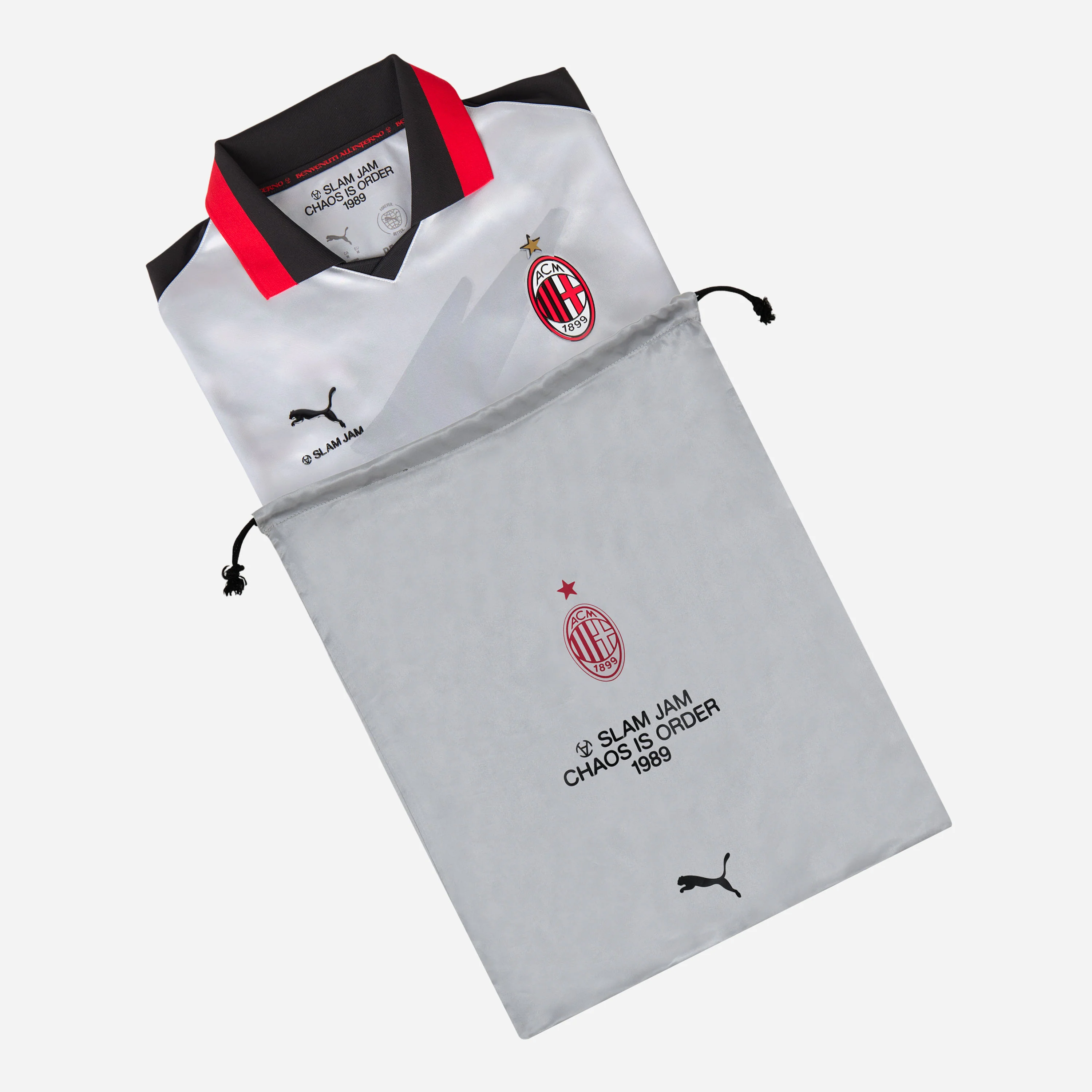 MAGLIA ARGENTO EDIZIONE LIMITATA PUMA X AC MILAN X SLAM JAM - Image 15