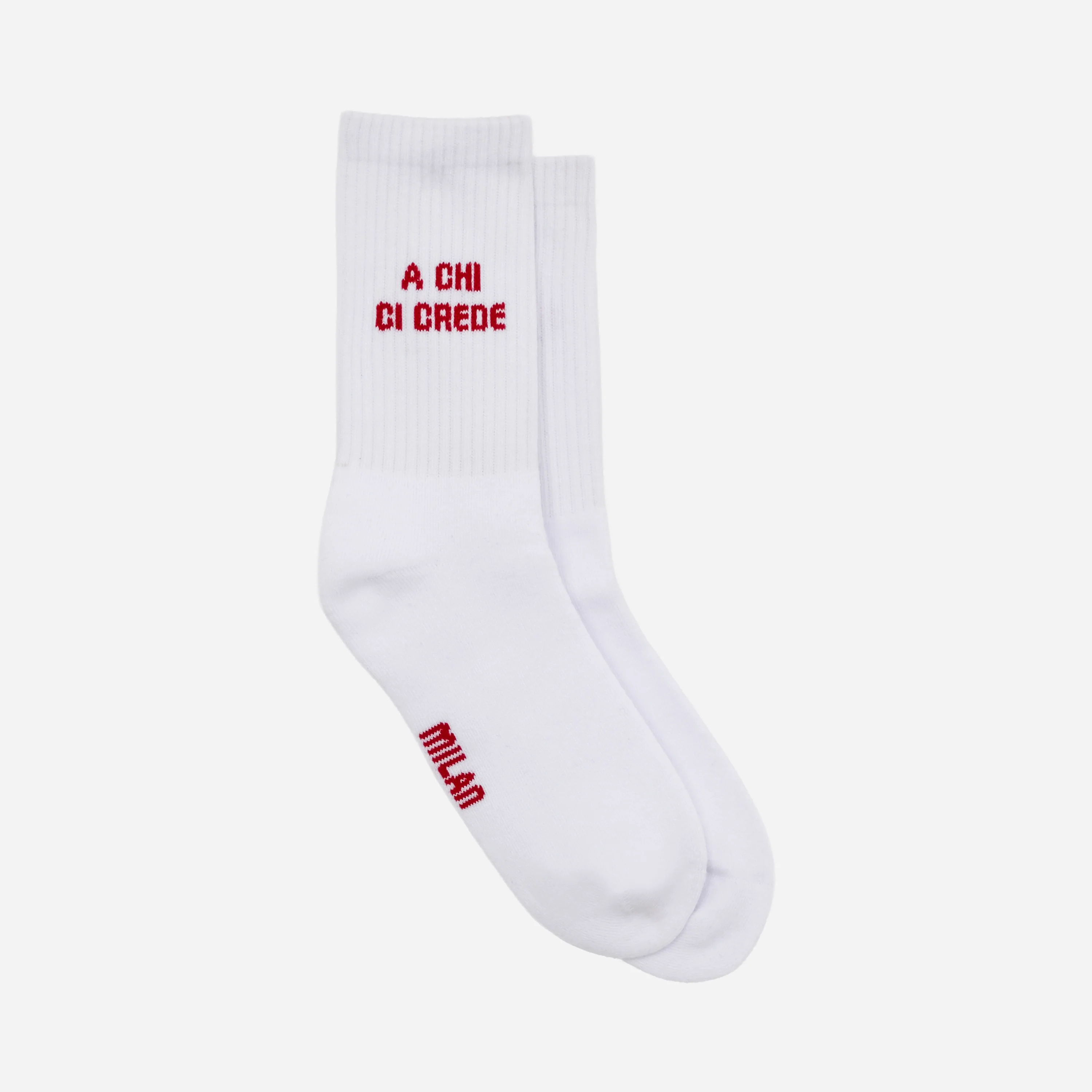 SET TRE CALZE CON FRASI MILAN - Image 7