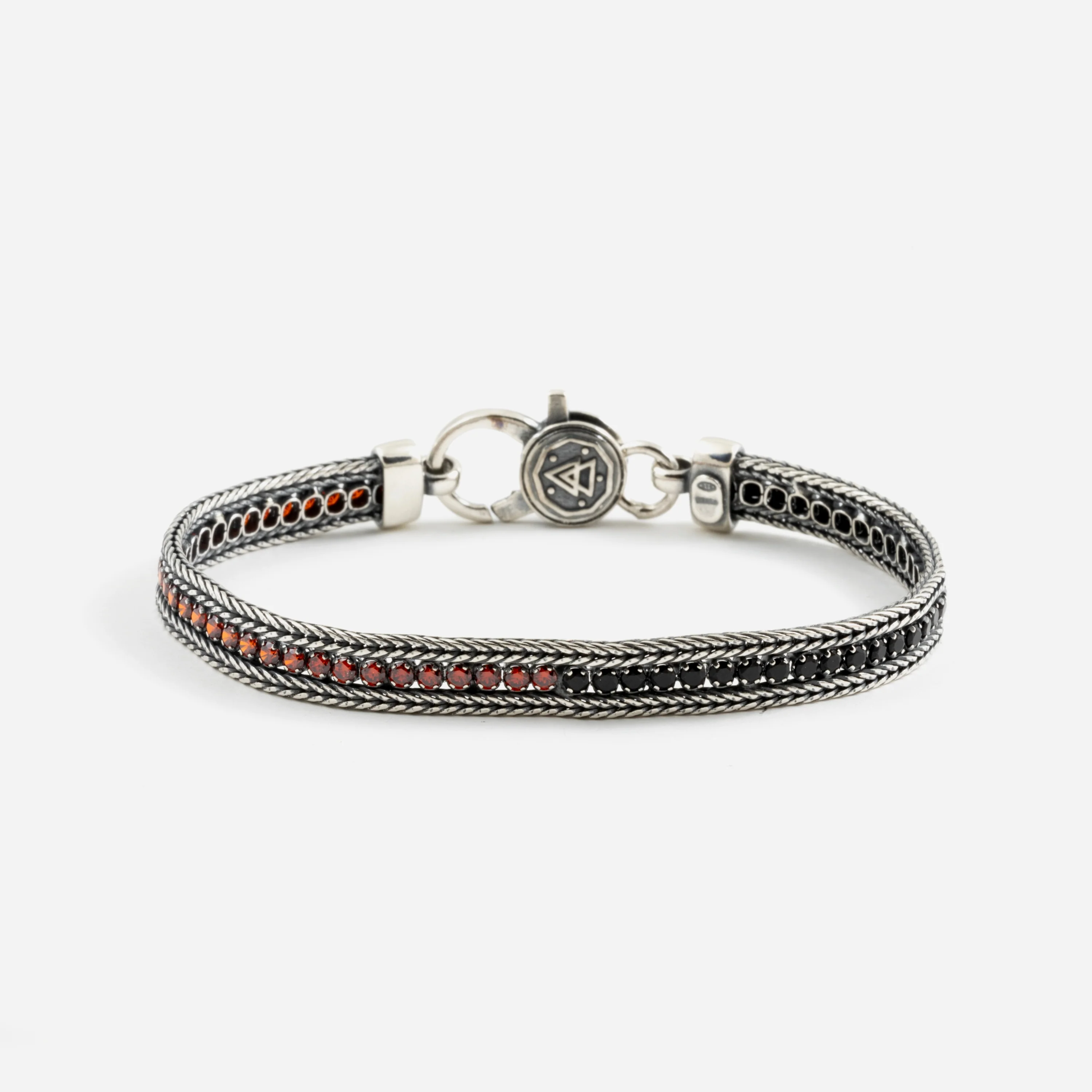 NOVE25 X MILAN - BRACCIALE TENNIS CON ZIRCONI