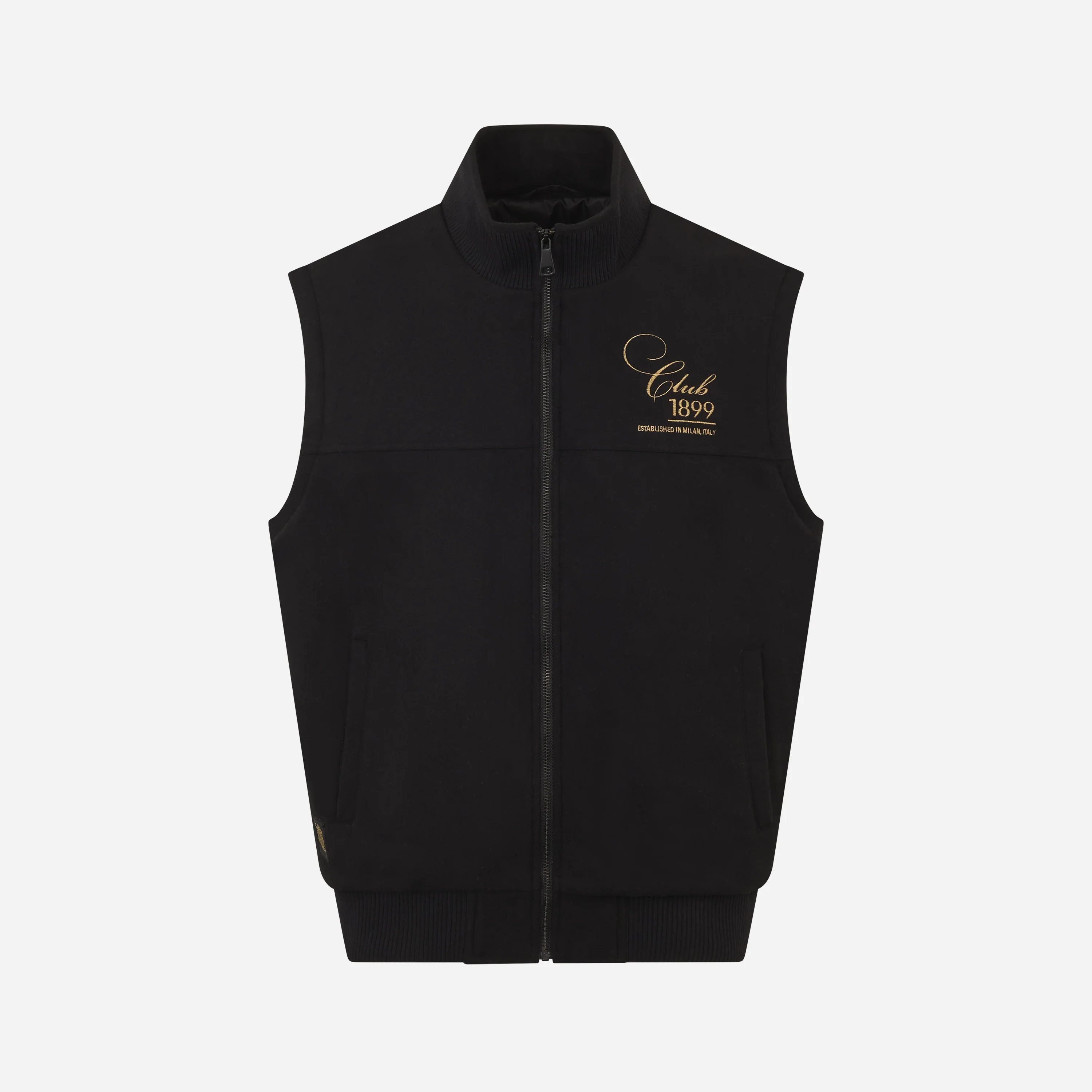 GILET NERO MILAN - CLUB 1899