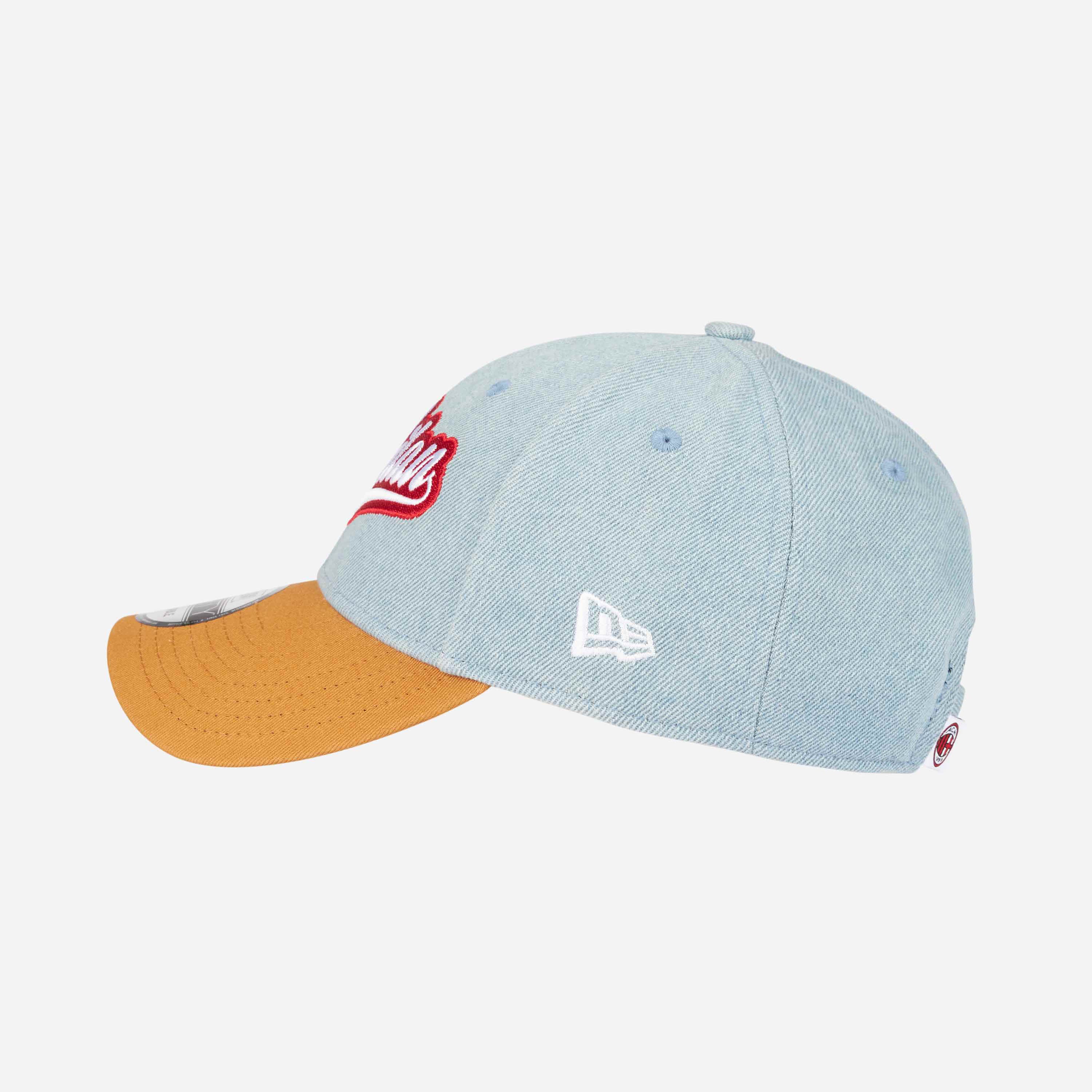 CAPPELLINO 9FORTY® NEW ERA X AC MILAN IN DENIM - Image 4