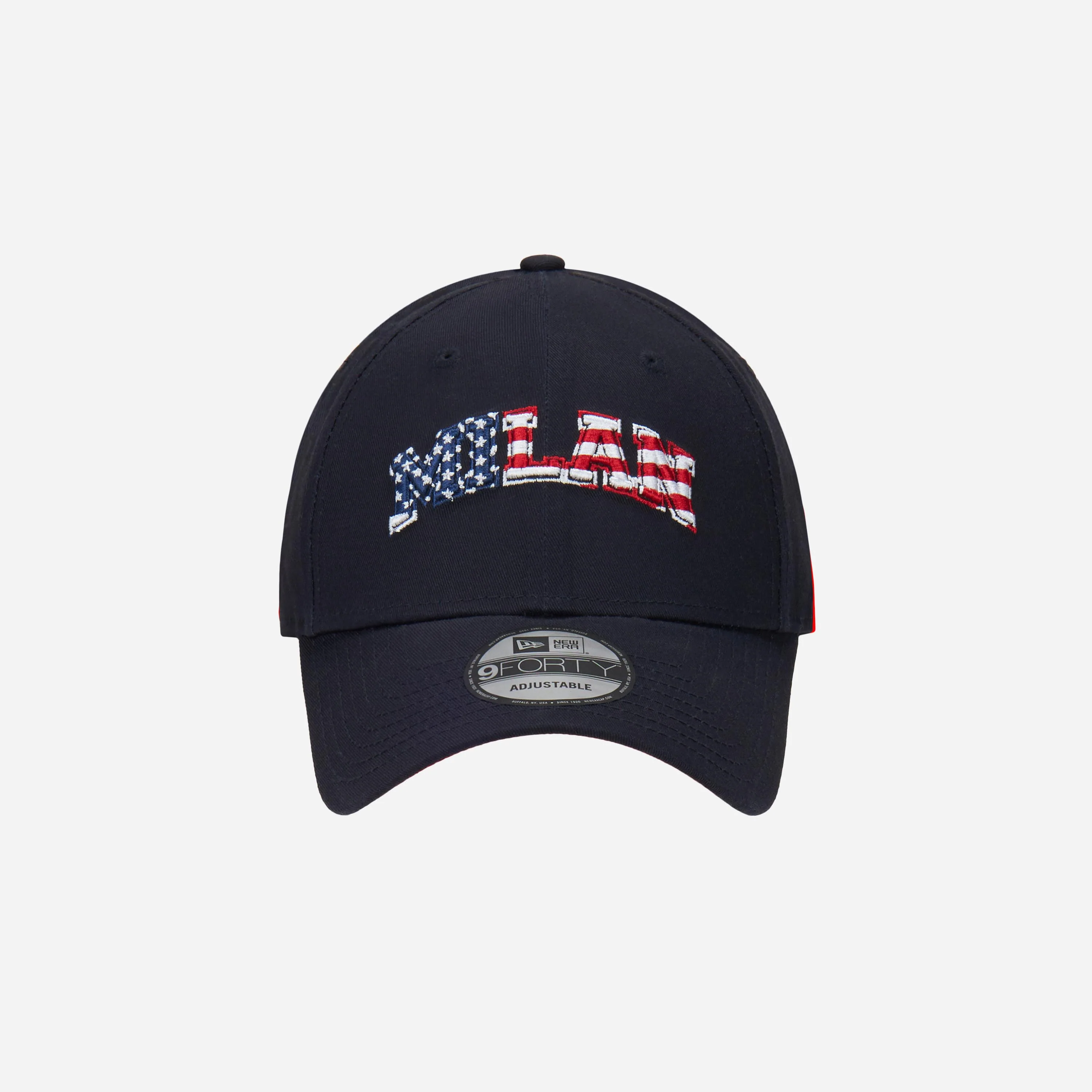 CAPPELLINO 9FORTY® NEW ERA X AC MILAN CON BANDIERA AMERICANA - Image 2