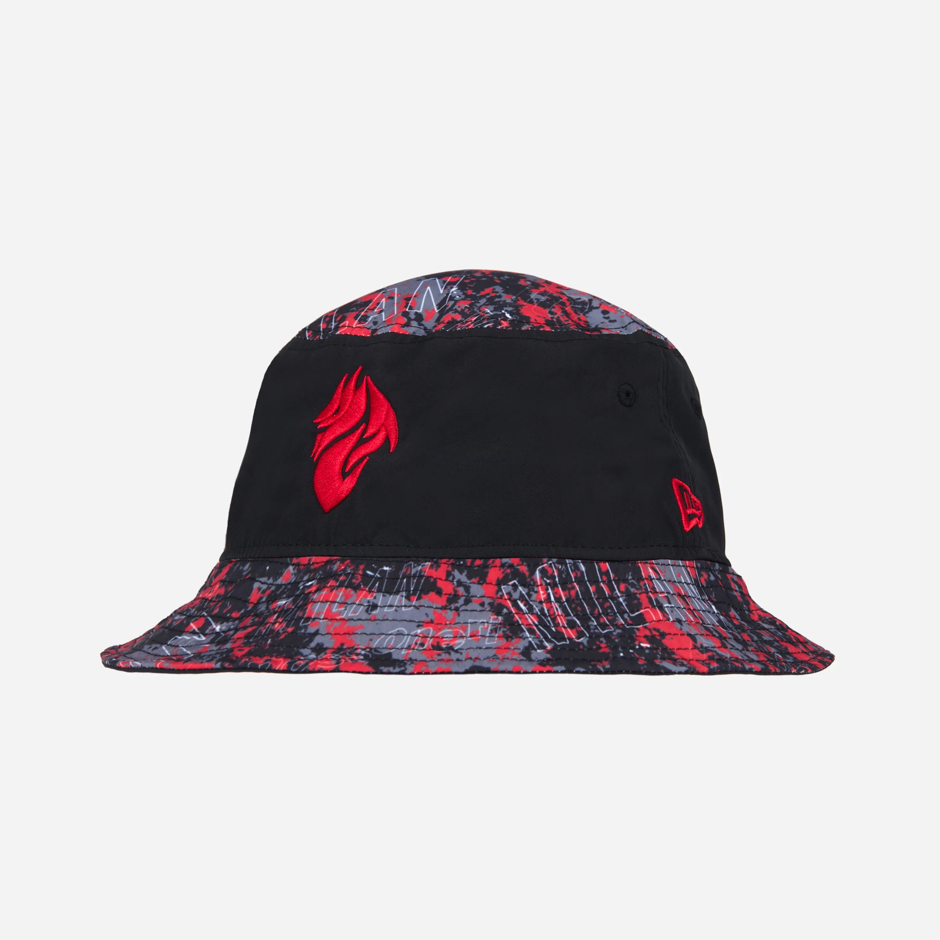 BUCKET HAT NEW ERA X AC MILAN CON LOGO DIAVOLO - Image 2