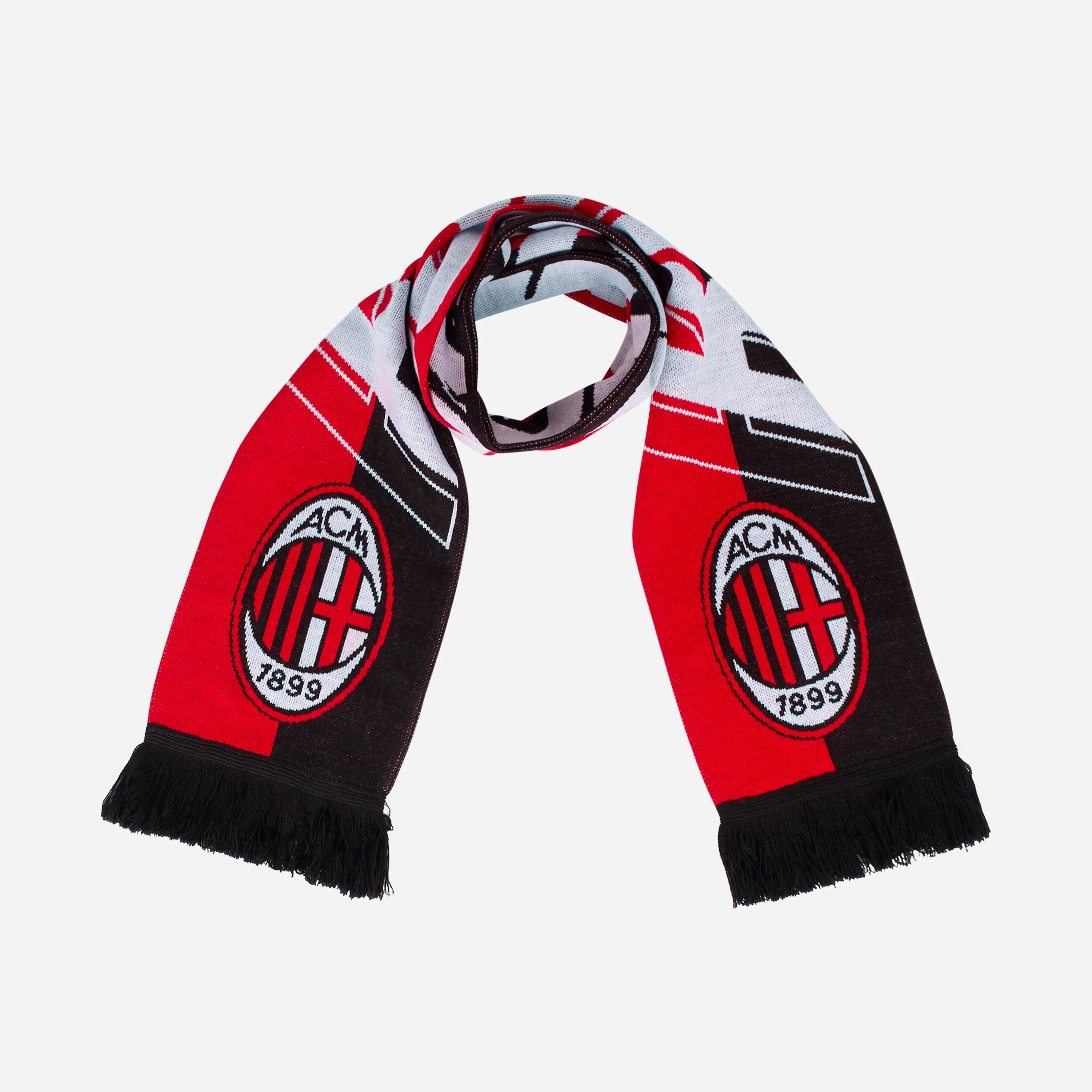 SCIARPA MILAN ROSSONERI A RIGHE - Image 3