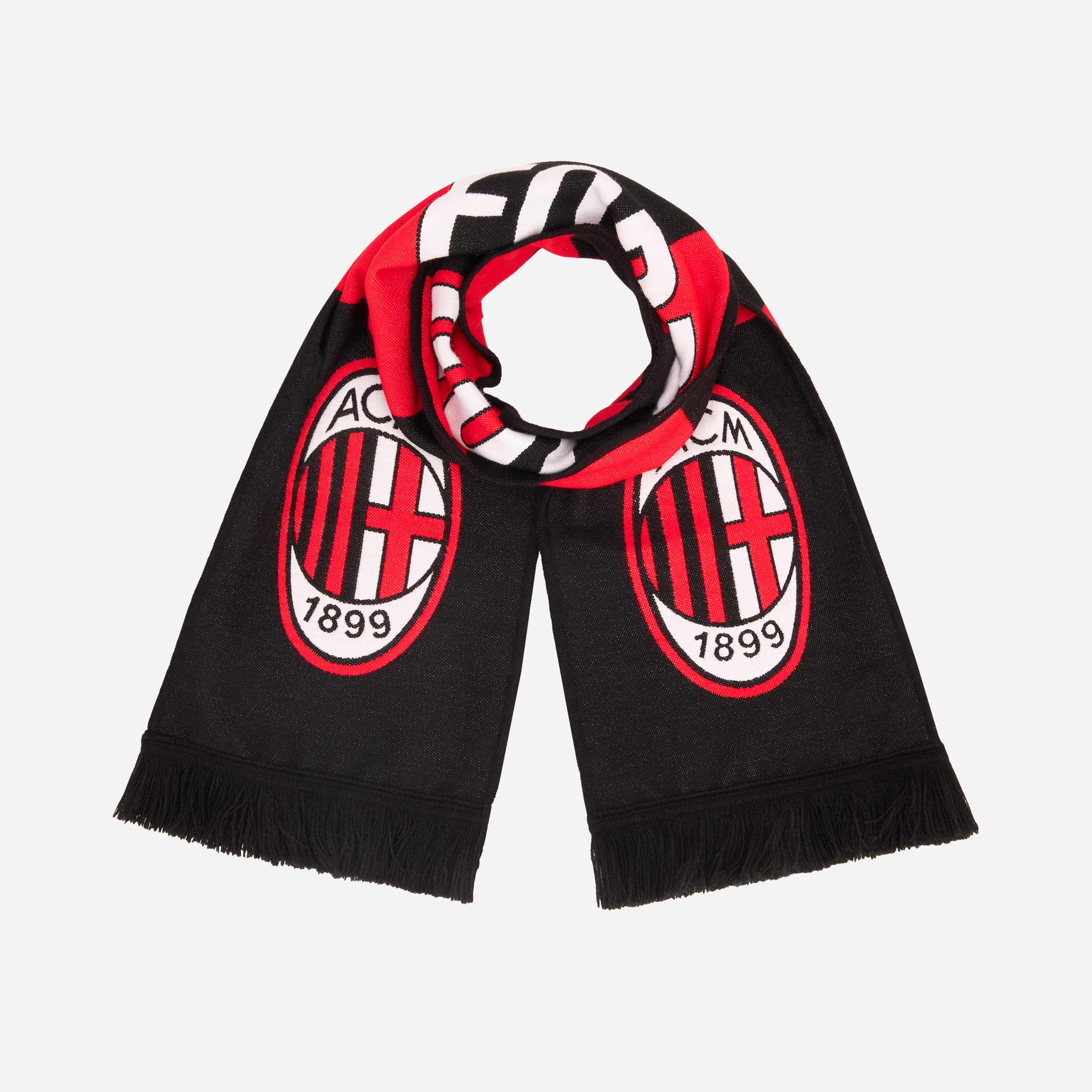 SCIARPA "FORZA MILAN" CON LOGO - Image 4