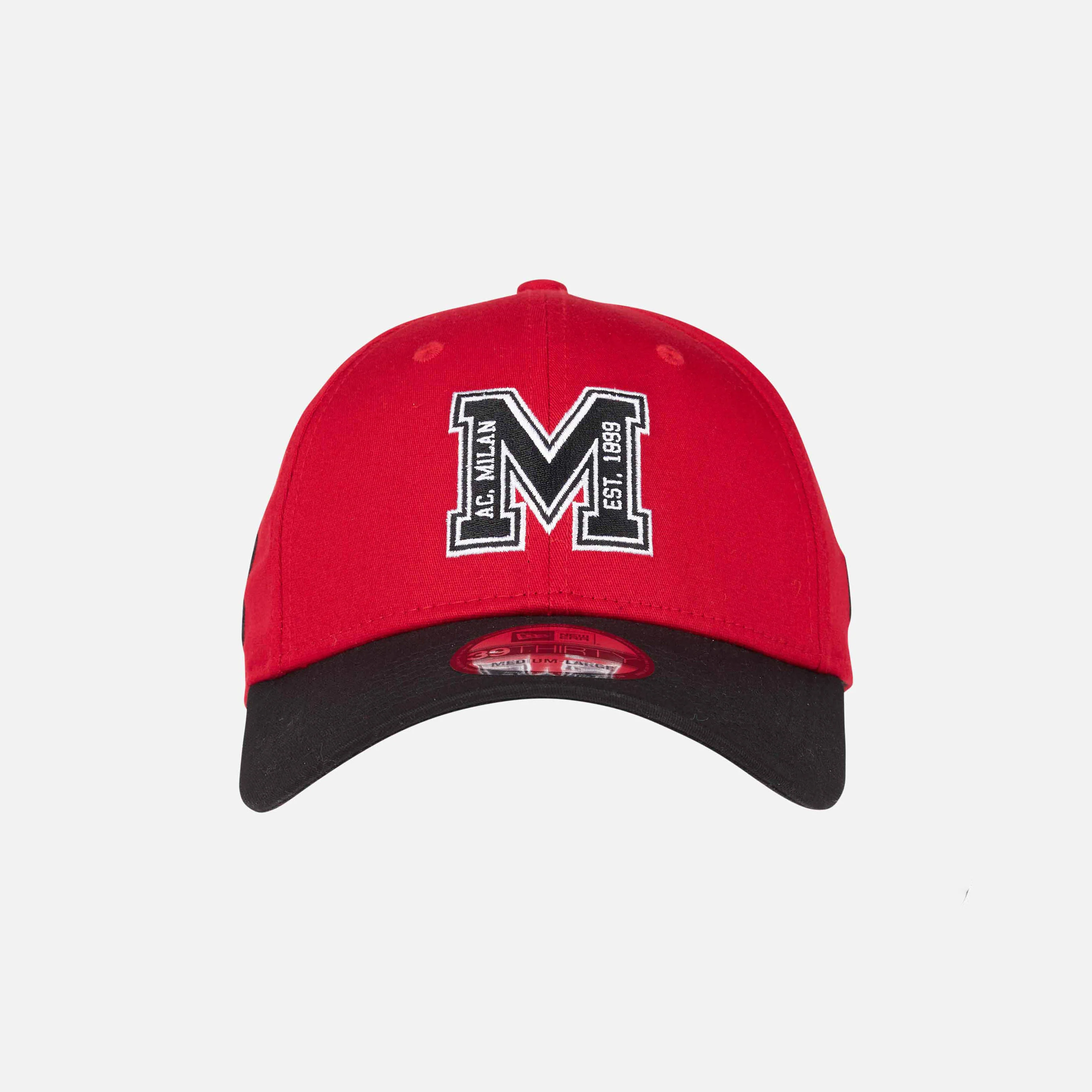 CAPPELLINO 39THIRTY® NEW ERA X AC MILAN ROSSO CON M NERA - Image 3