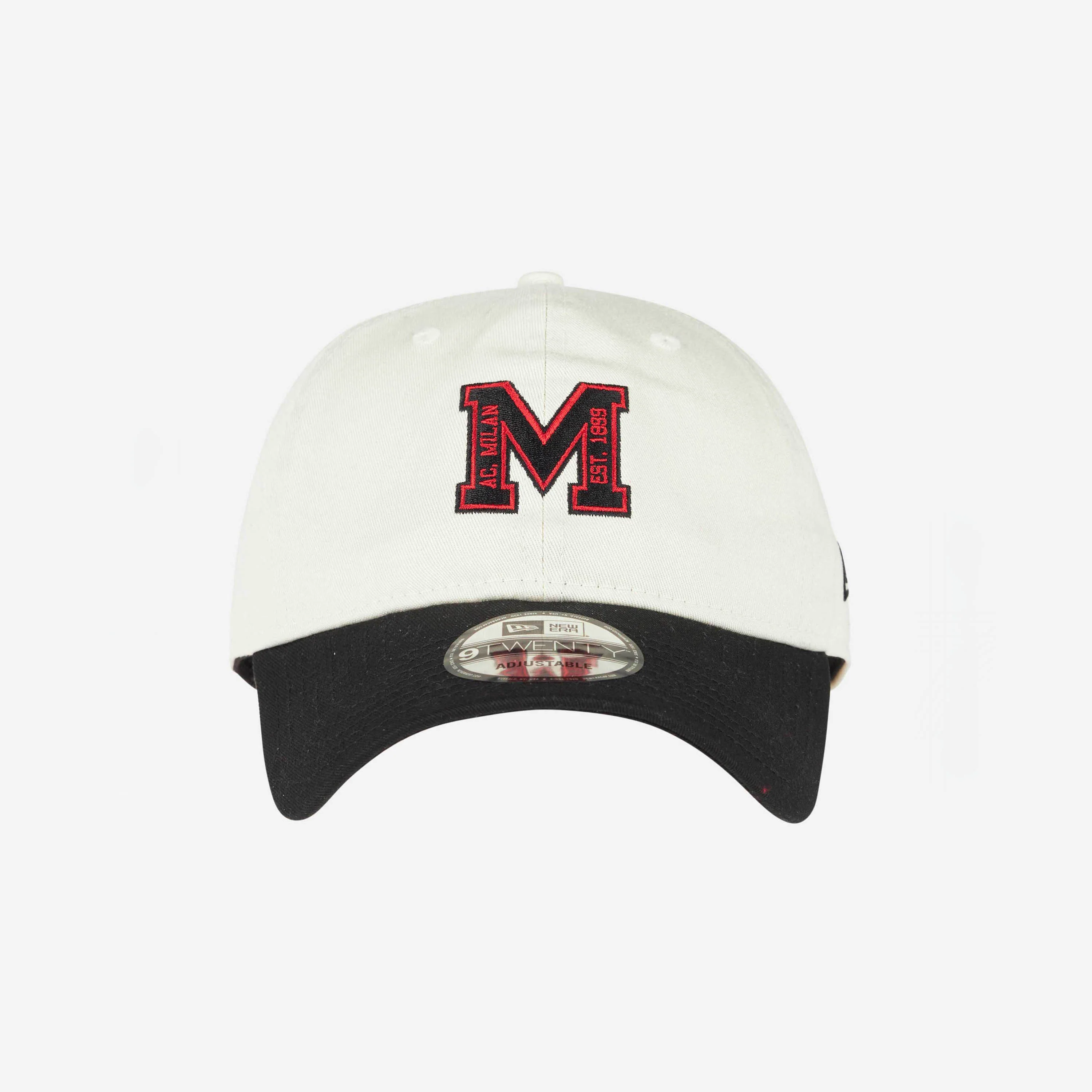 CAPPELLINO 9TWENTY® NEW ERA X AC MILAN BIANCO CON M NERA - Image 3