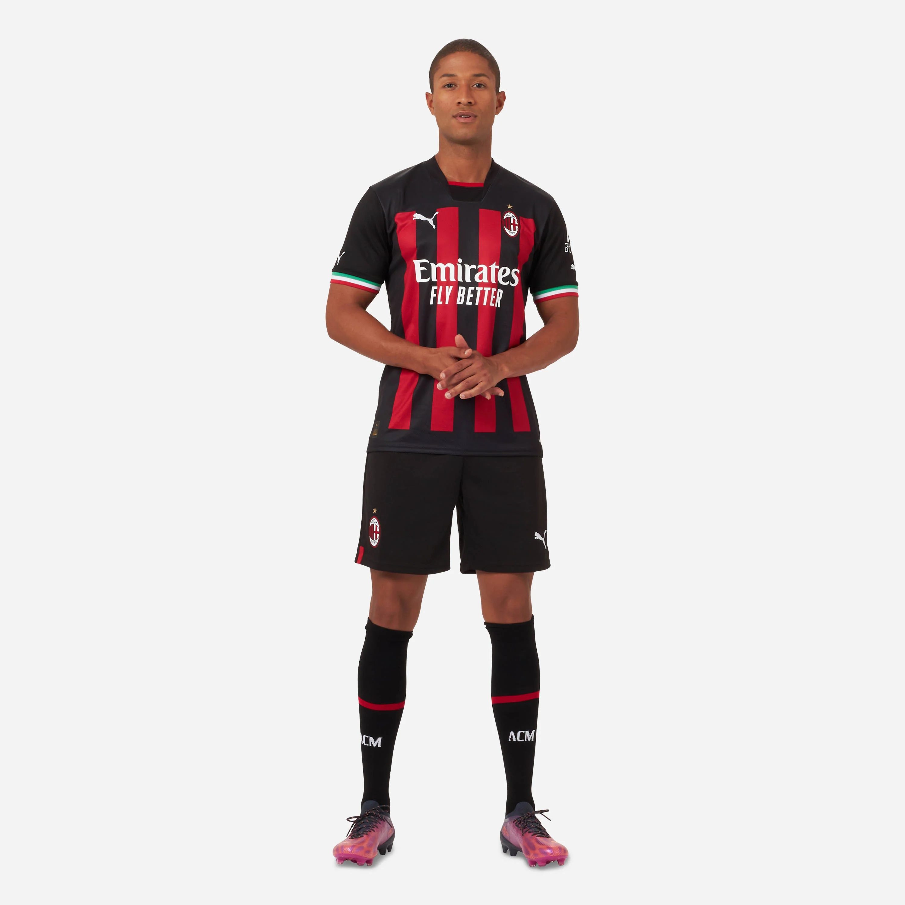 PANTALONCINI MILAN GARA HOME REPLICA 2022/23 - Image 3