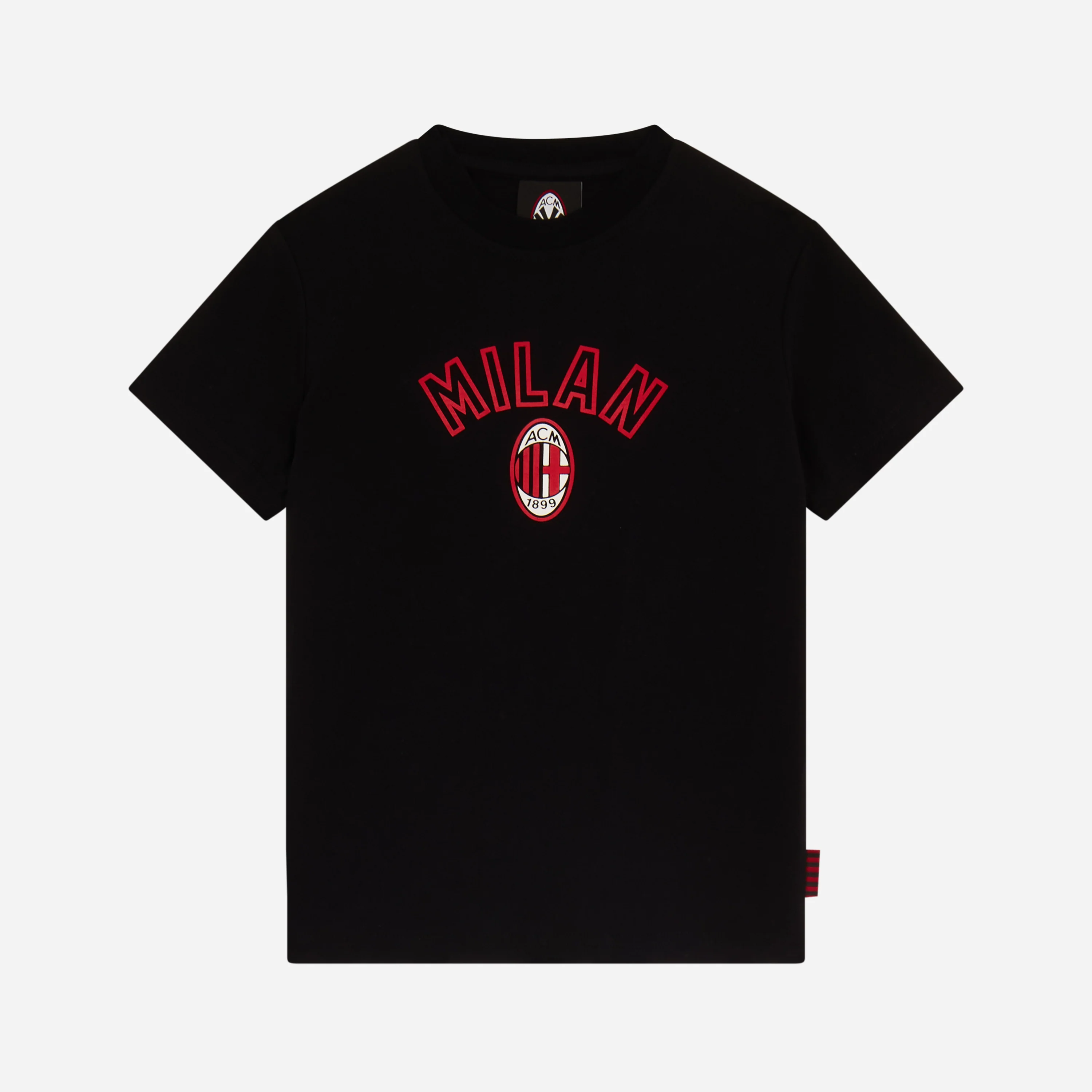 AC Milan x NY Yankees - TSHIRT BAMBINO CON SCRITTA SUL FRONTE E RETRO