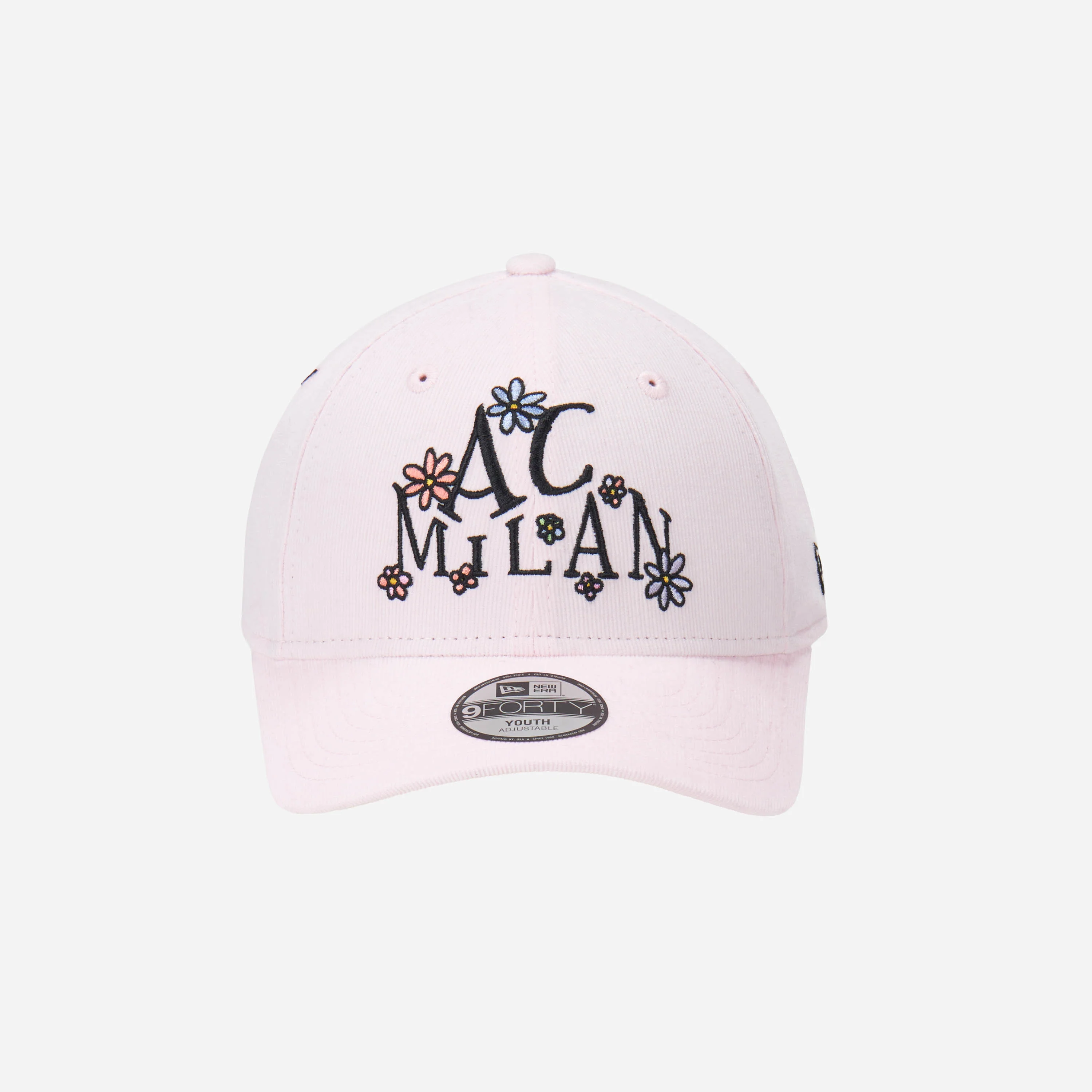 CAPPELLINO 9FORTY® NEW ERA X AC MILAN CON LOGO E FIORI RICAMATI - Image 2