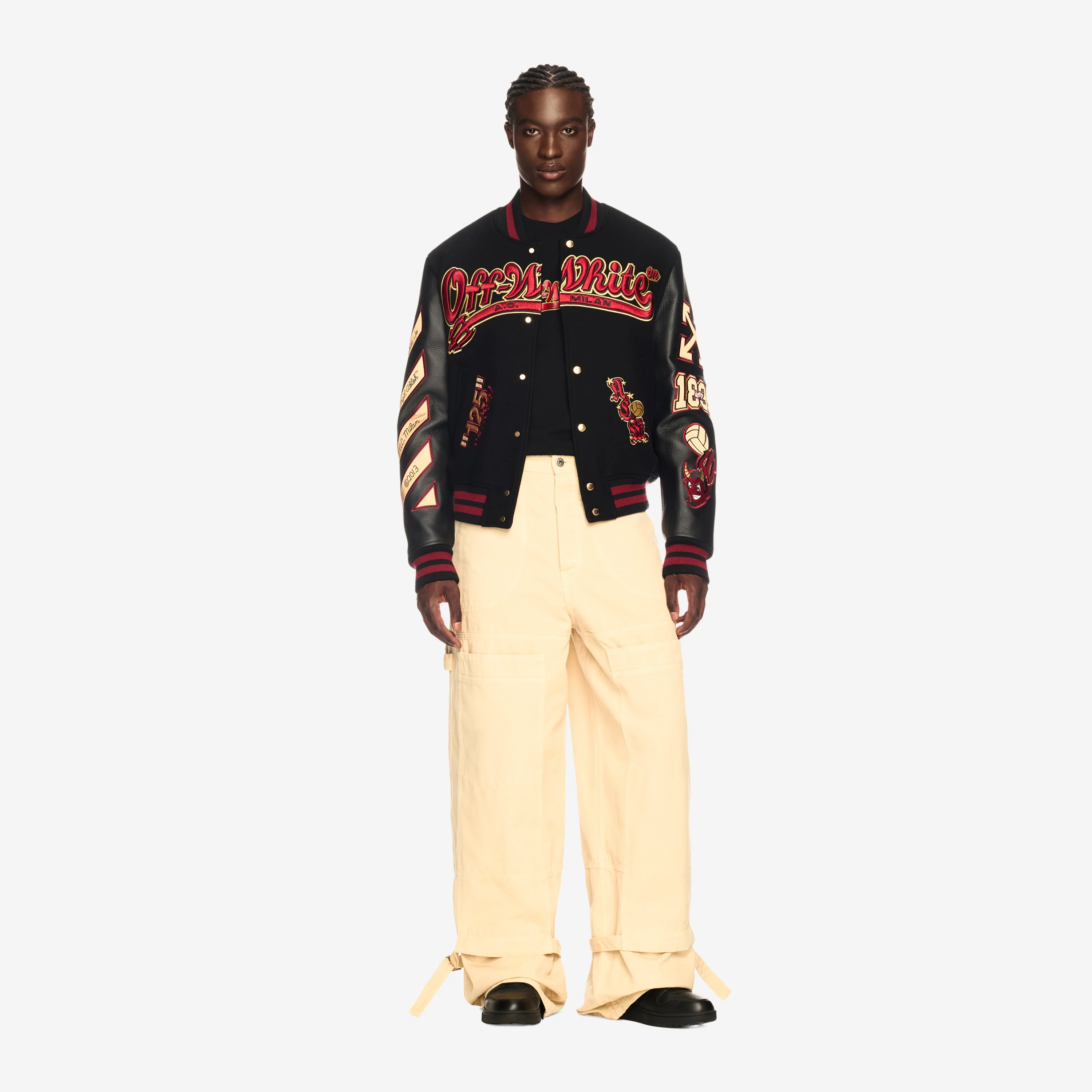GIACCA VARSITY - AC MILAN X OFF-WHITE - Image 3