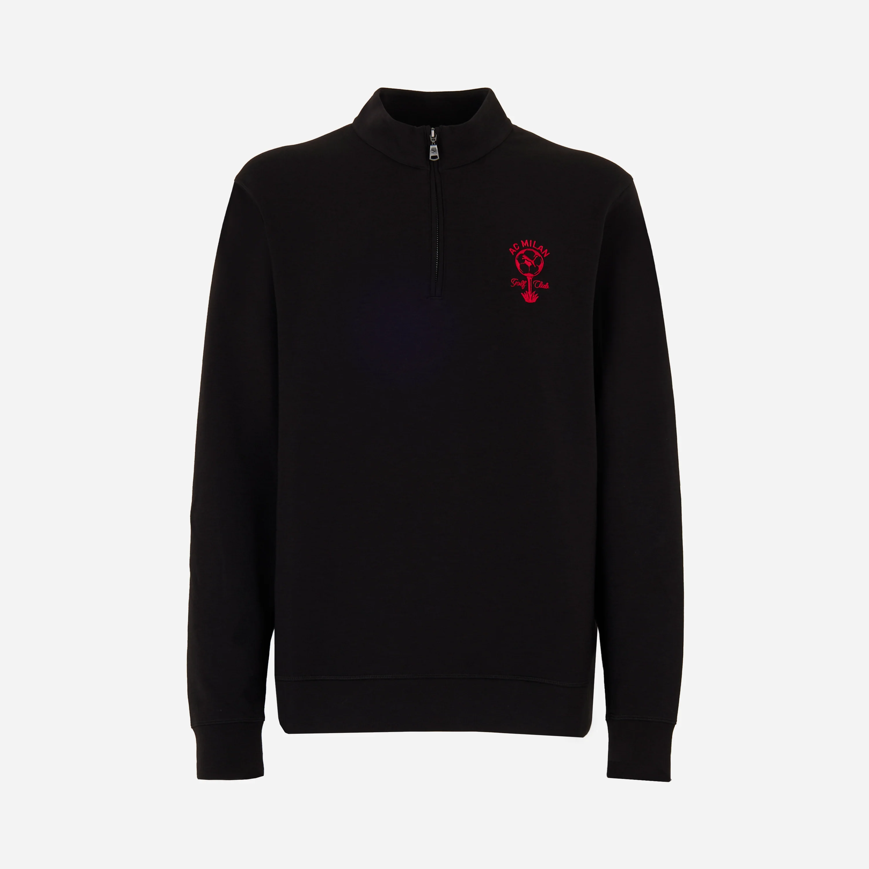 FELPA NERA CON 1/4 ZIP PUMA X ACM GOLF CLUB