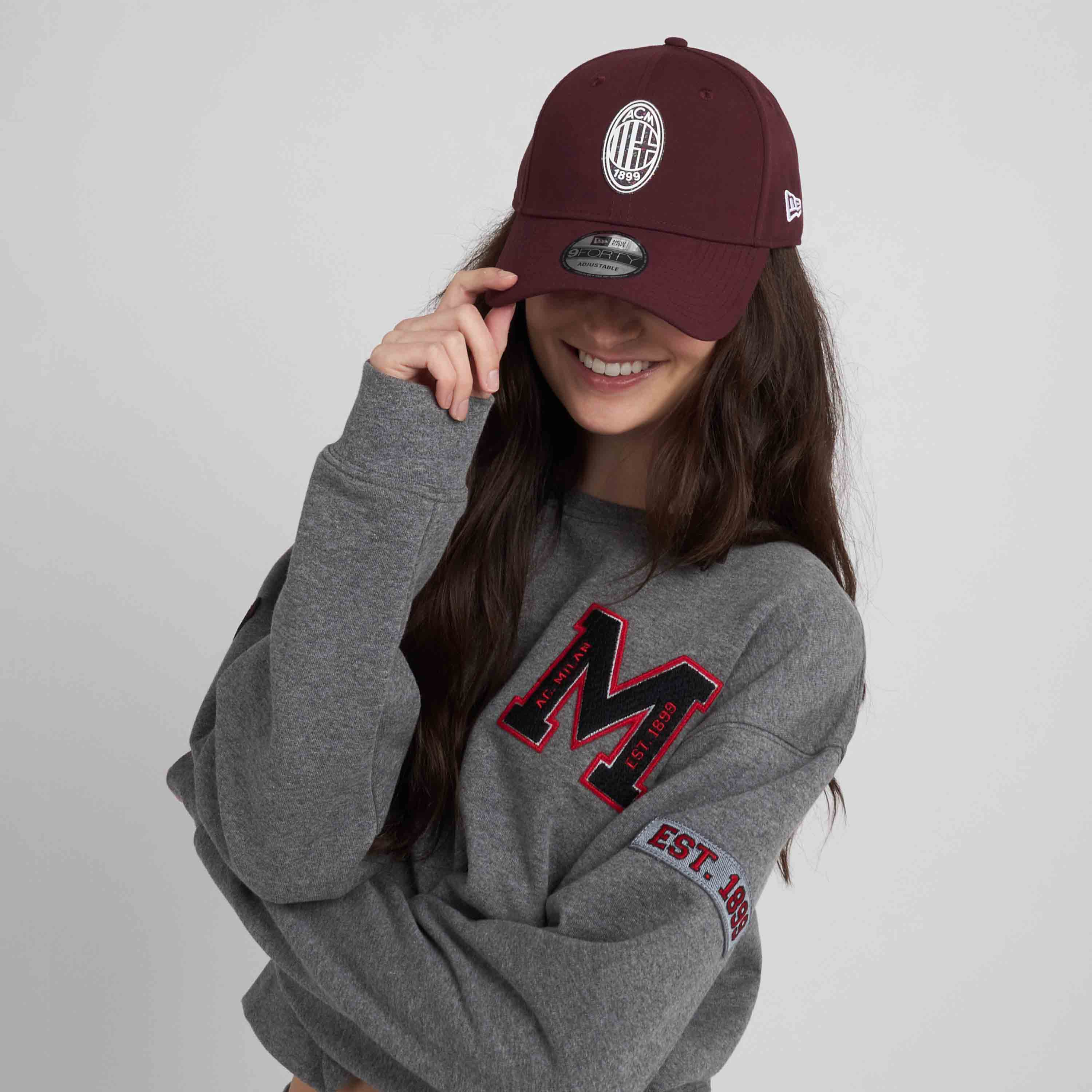 CAPPELLINO 9FORTY® NEW ERA X AC MILAN CON LOGO - Image 4