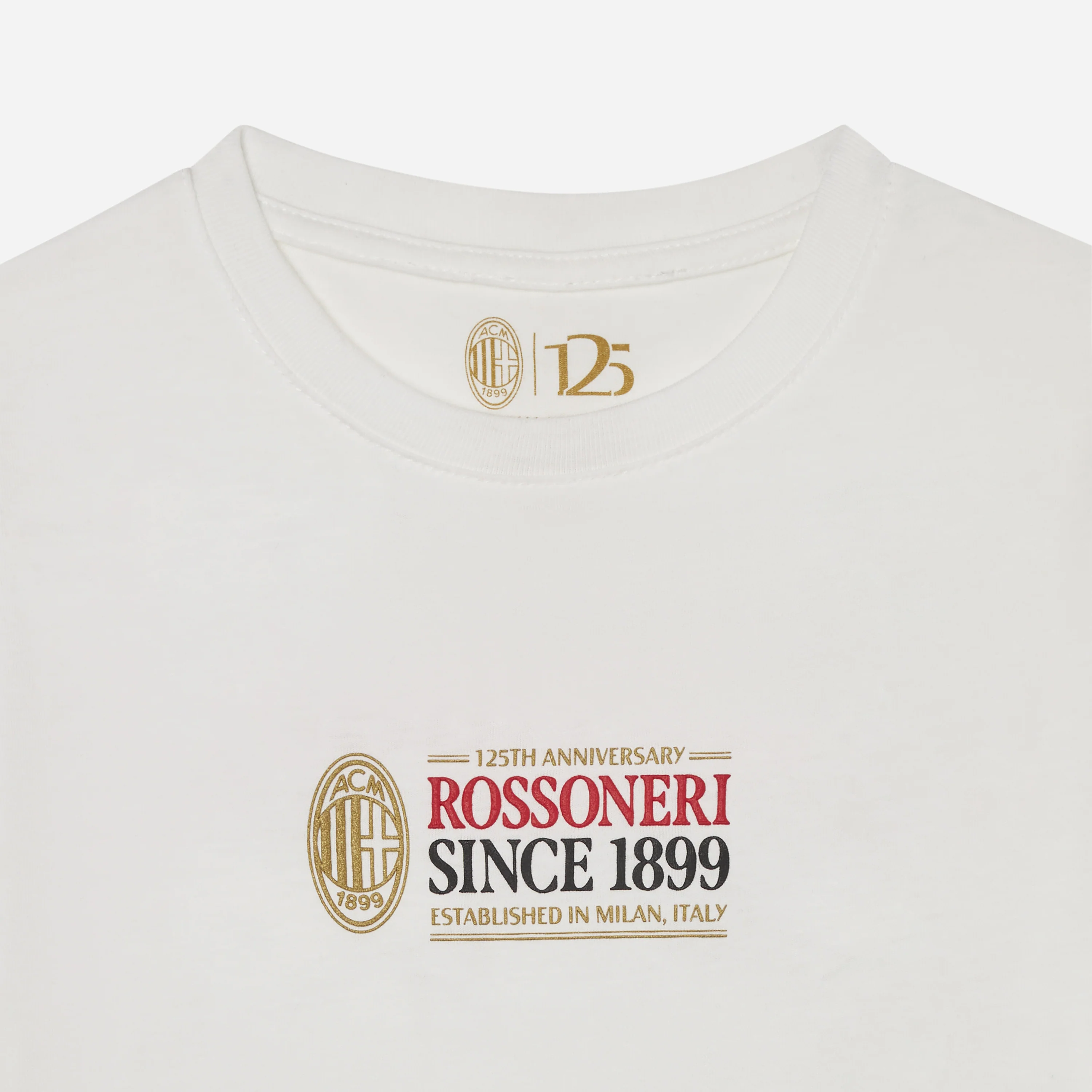 T-SHIRT BIANCA BAMBINO - ROSSONERI SINCE 1899 - Image 2