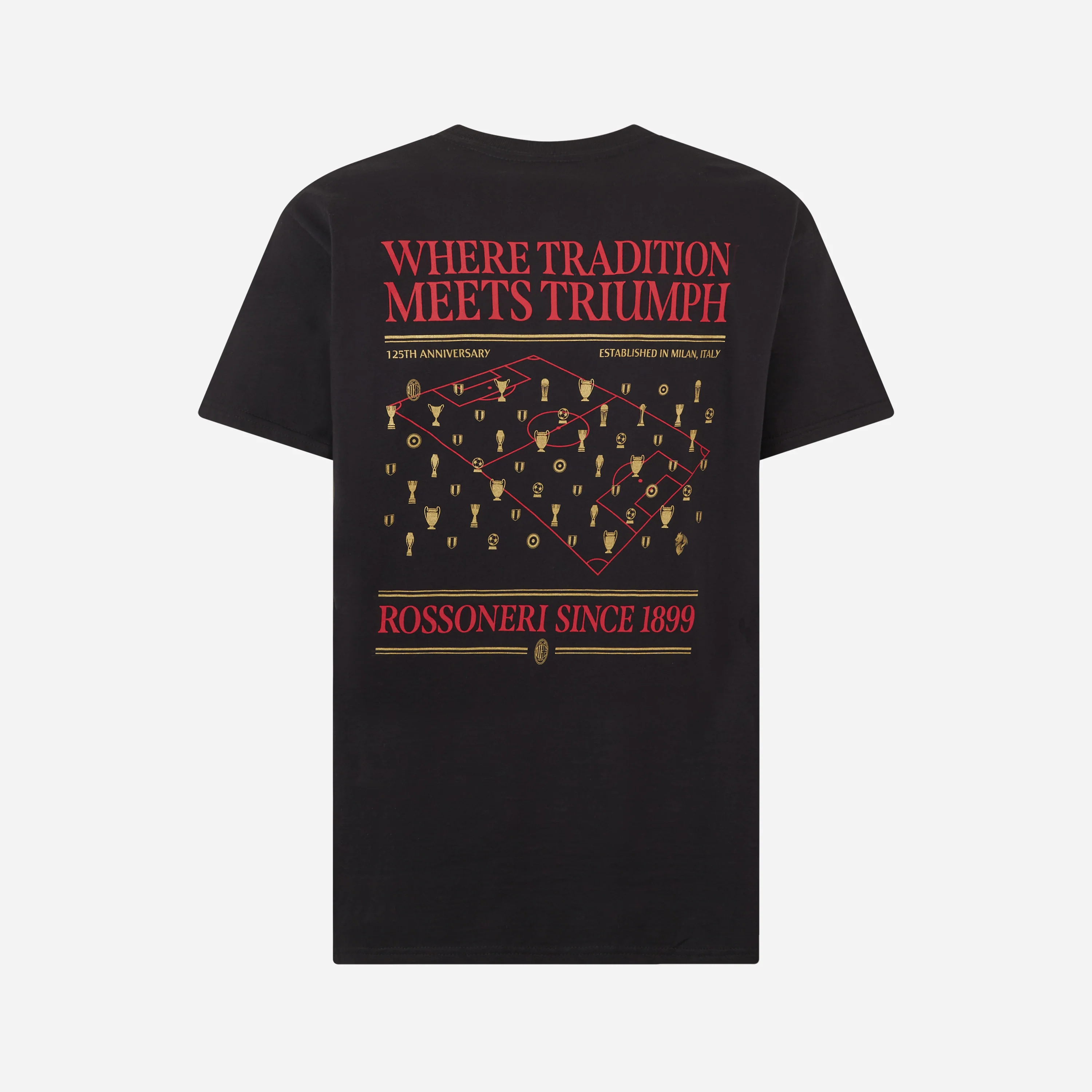 T-SHIRT NERA - ROSSONERI SINCE 1899 - Image 3