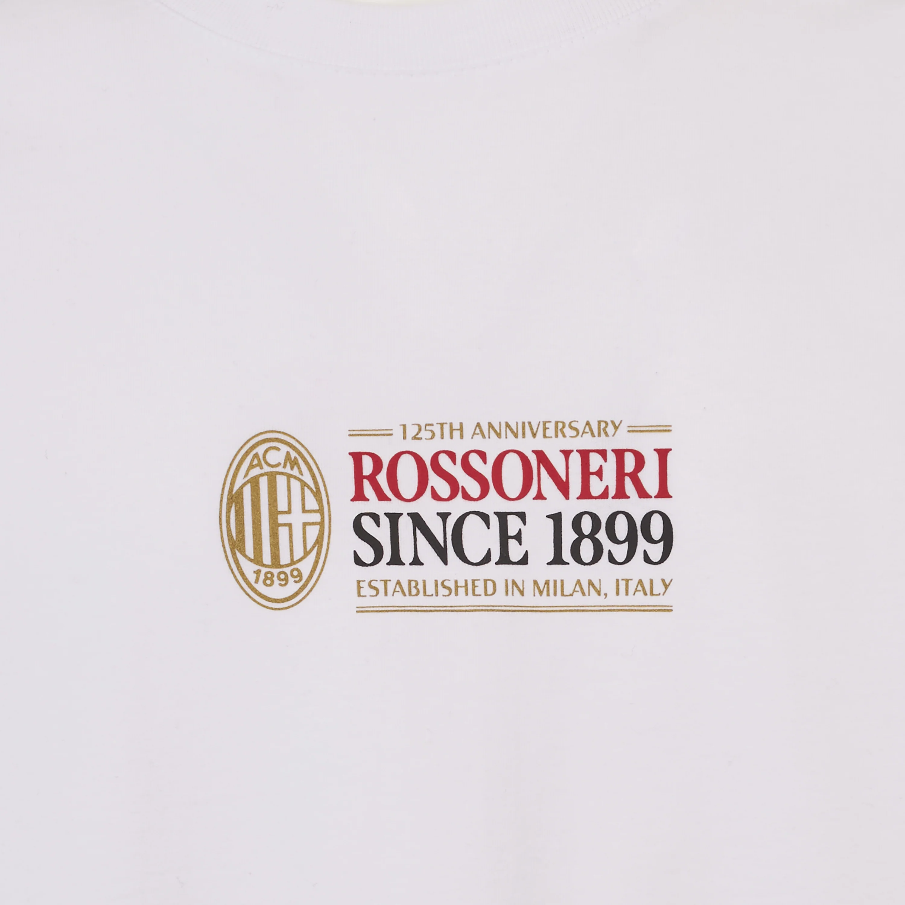 T-SHIRT BIANCA - ROSSONERI SINCE 1899 - Image 2