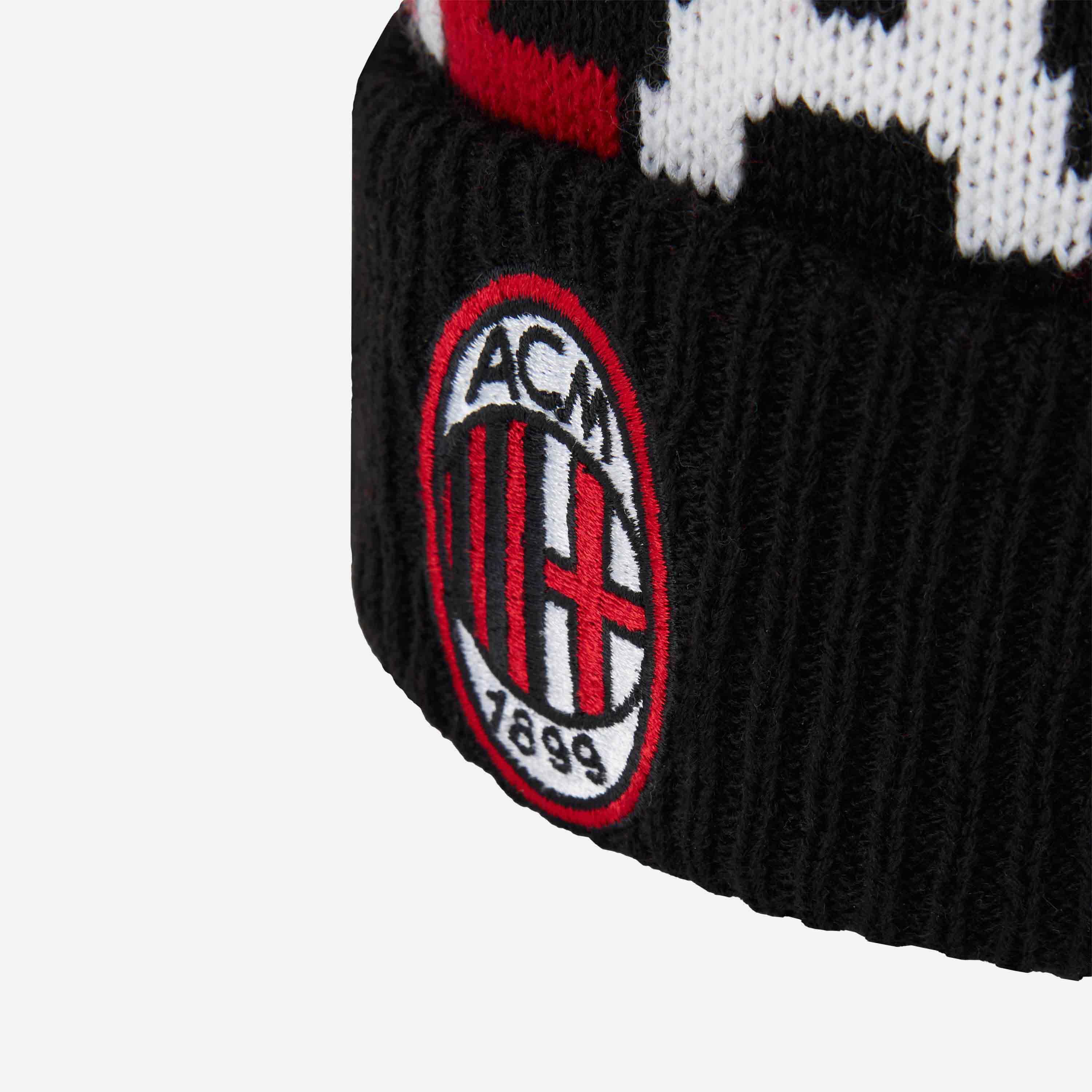 BERRETTO NEW ERA X AC MILAN CON POMPOM - Image 6