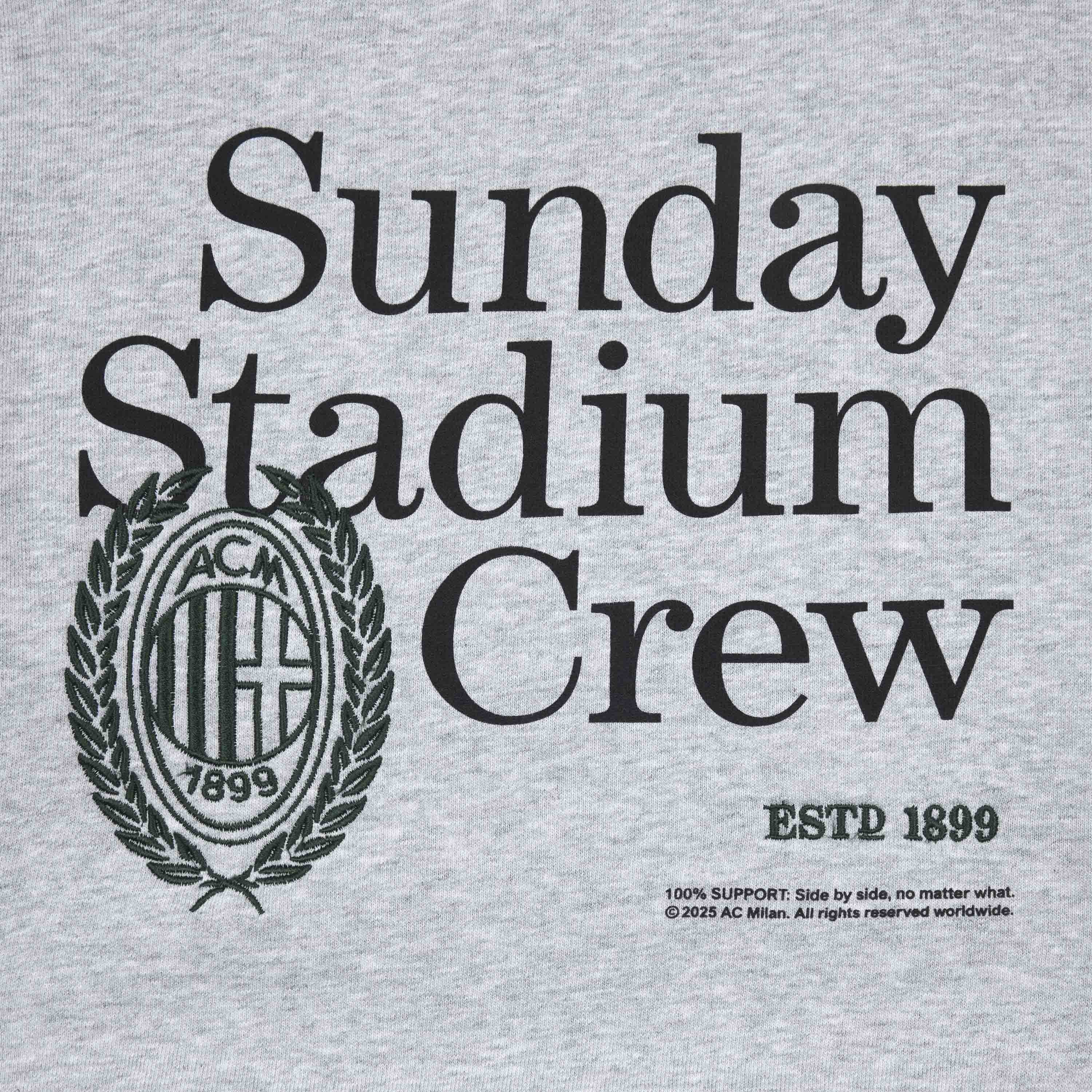 FELPA MILAN GRIGIA SUNDAY STADIUM CREW BAMBINO - Image 4