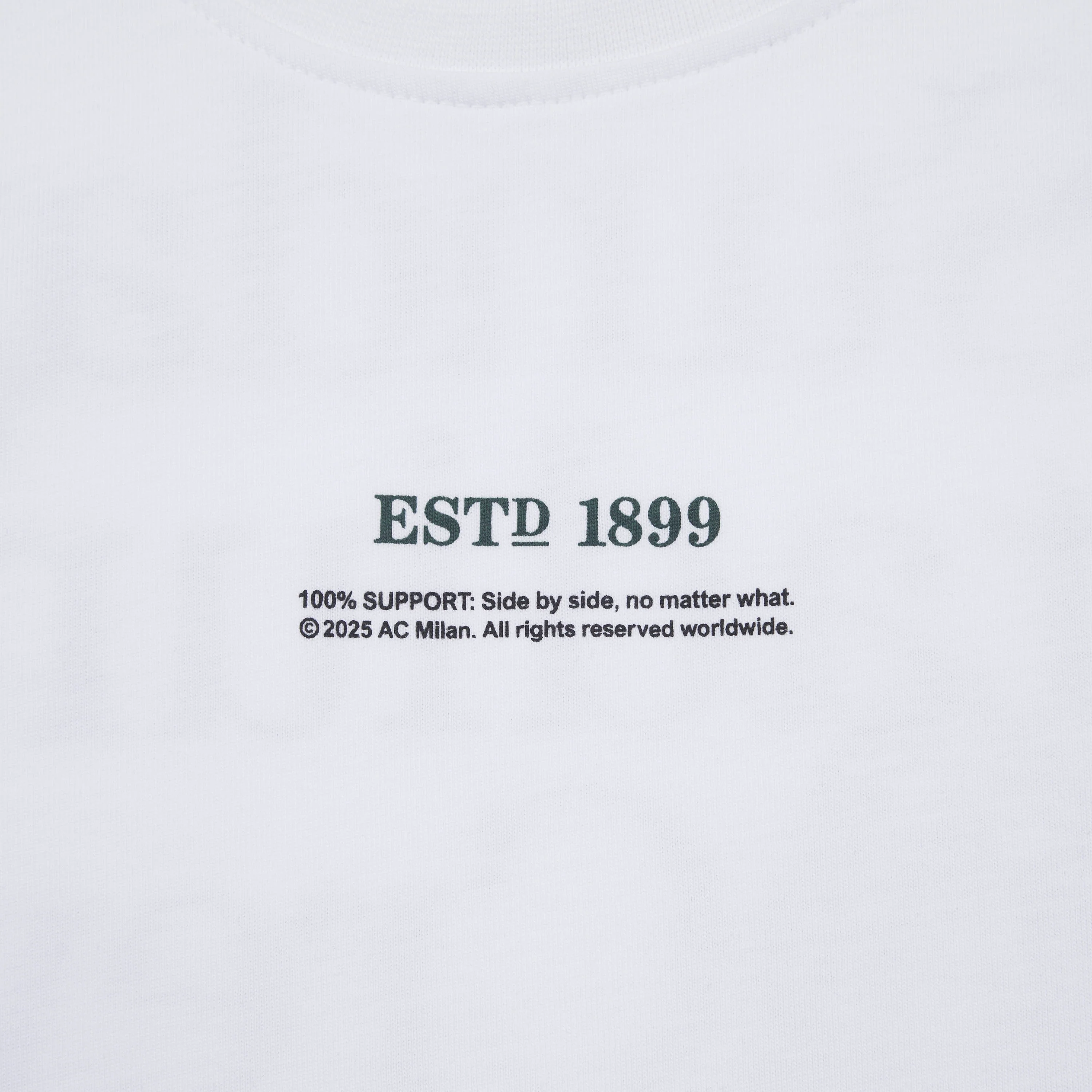 T-SHIRT MILAN BIANCA SUNDAY STADIUM CREW BAMBINO - Image 2