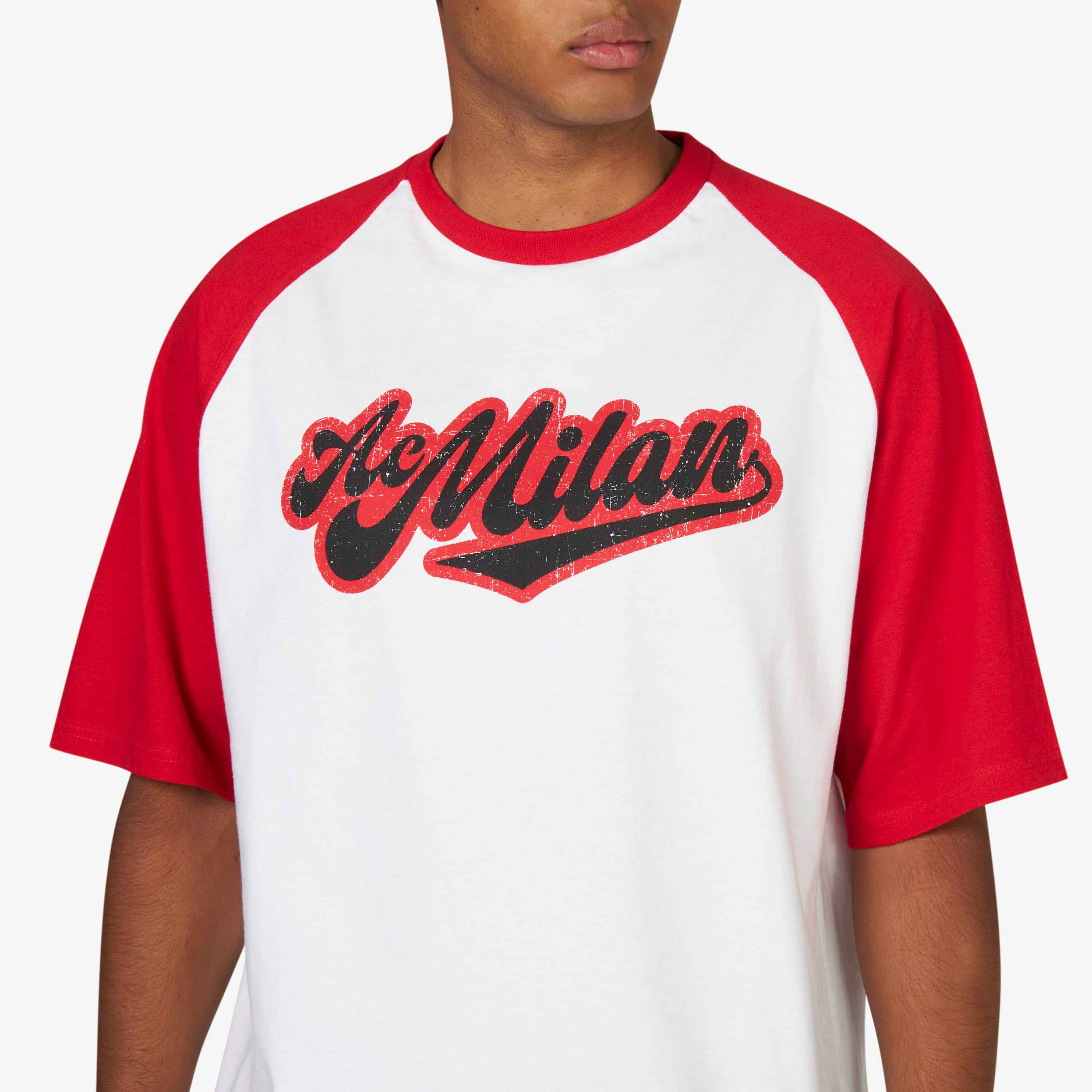 T-SHIRT OVERSIZE CON GRAFICA MILAN URBAN COLLECTION - Image 6